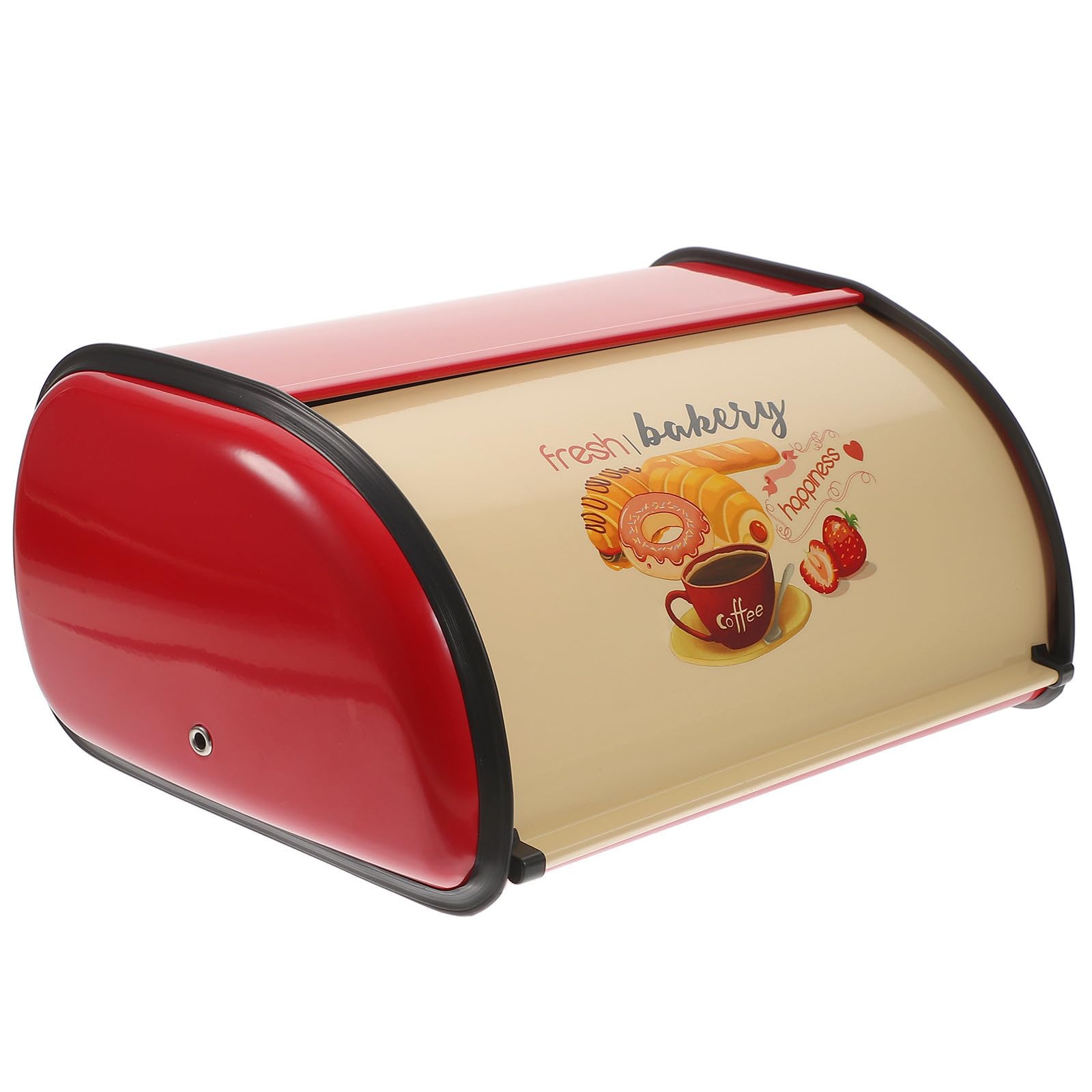 Caja de Pan Organizador Funcional de Cocina Gran Capacidad de Hierro para Almacenar Pan Adecuado para Panaderías y Tiendas