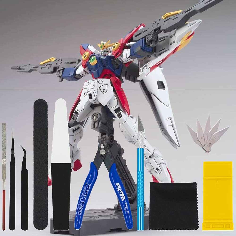 WiMas 64PCS Kit di Strumenti Modello Gundam, Hobby Building Craft Set, Modello Gundam Strumenti di Base per la Riparazione di Modelli di Edifici