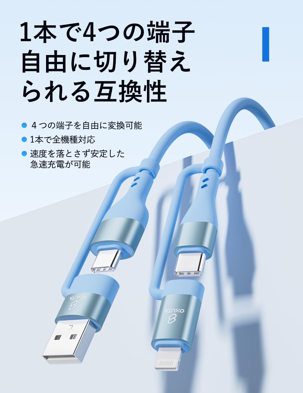 iPhone純正アダプタとケーブル8本セット 【公式通販】