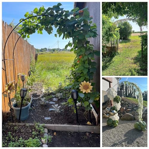 Arche de jardin blanche pour sublimer vos fêtes et allées de fleurs - 6