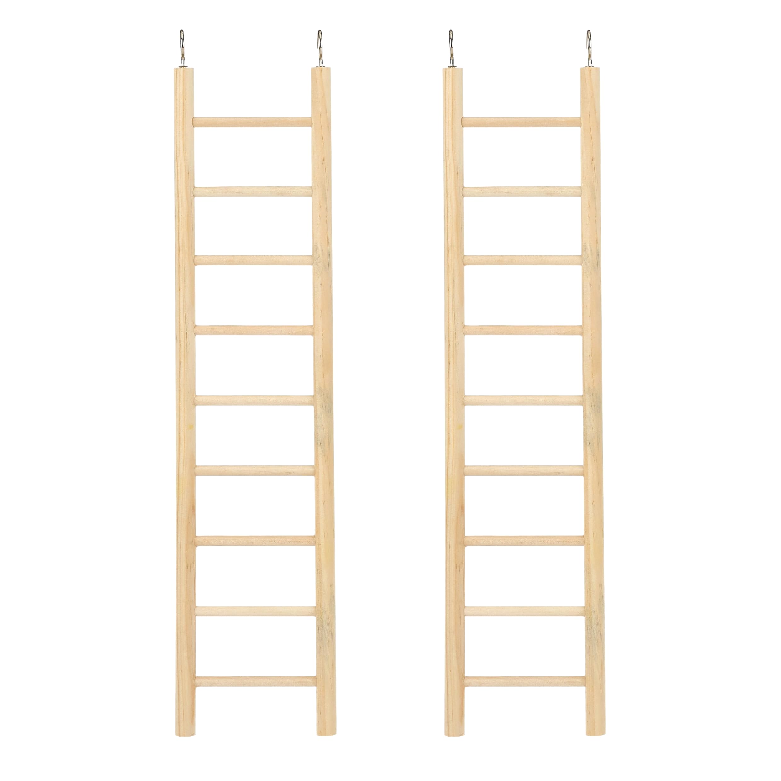 Rosewood Boredom Breaker 9 Step Wooden Ladder for Birds (2pcs)