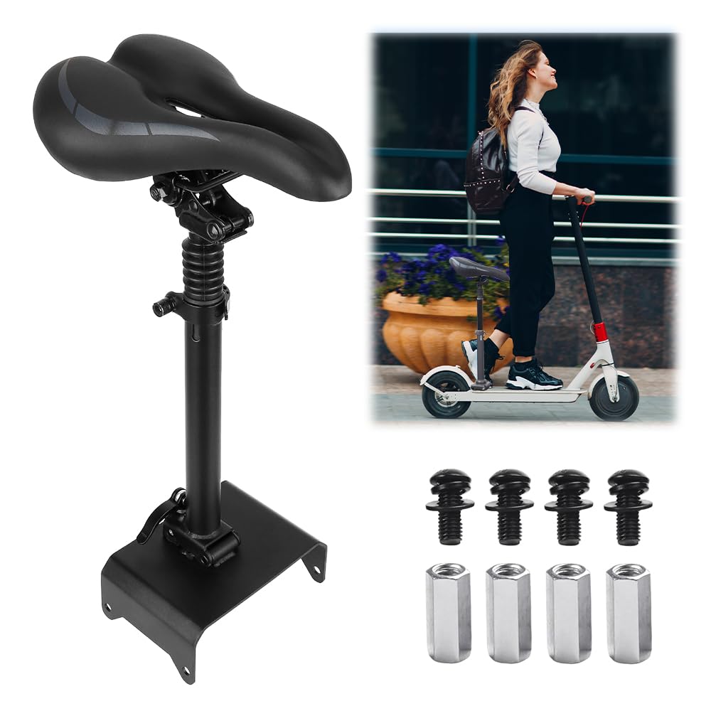 Siège pour trottinette électrique, siège pour trotinette électrique Segway Ninebot F20/F25/F30/F40, siège pliable pour trottinette électrique, siège pour trottinette électrique avec repose-pieds de 17