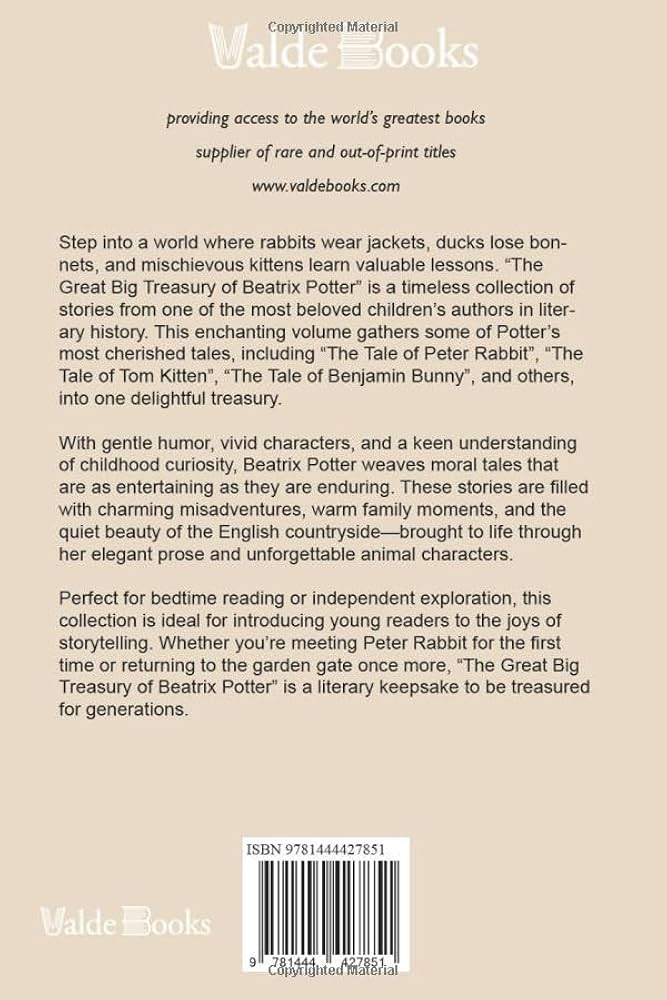洋書 The great big treasury of Beatrix Potter The Great Big Treasury of Beatrix Potter - Secret Society of