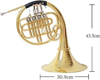 Amazon | フレンチホルン Bフラットホルン 4キースプリットホルン Amazon | フレンチホルン Bフラットホルン 4キースプリットホルン