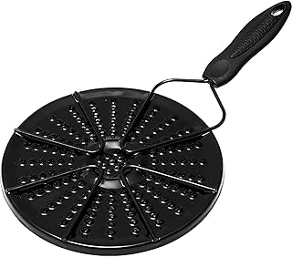 Stainless Steel Heat Induction Diffuser BBQ Plate Gas Stove Cooking Heat Conduction Cast Iron Simmer Plate for Gas Burners Coffee Milk Heating Diffuser Family Iron Heat Spreader Cooker Plate-picture-10