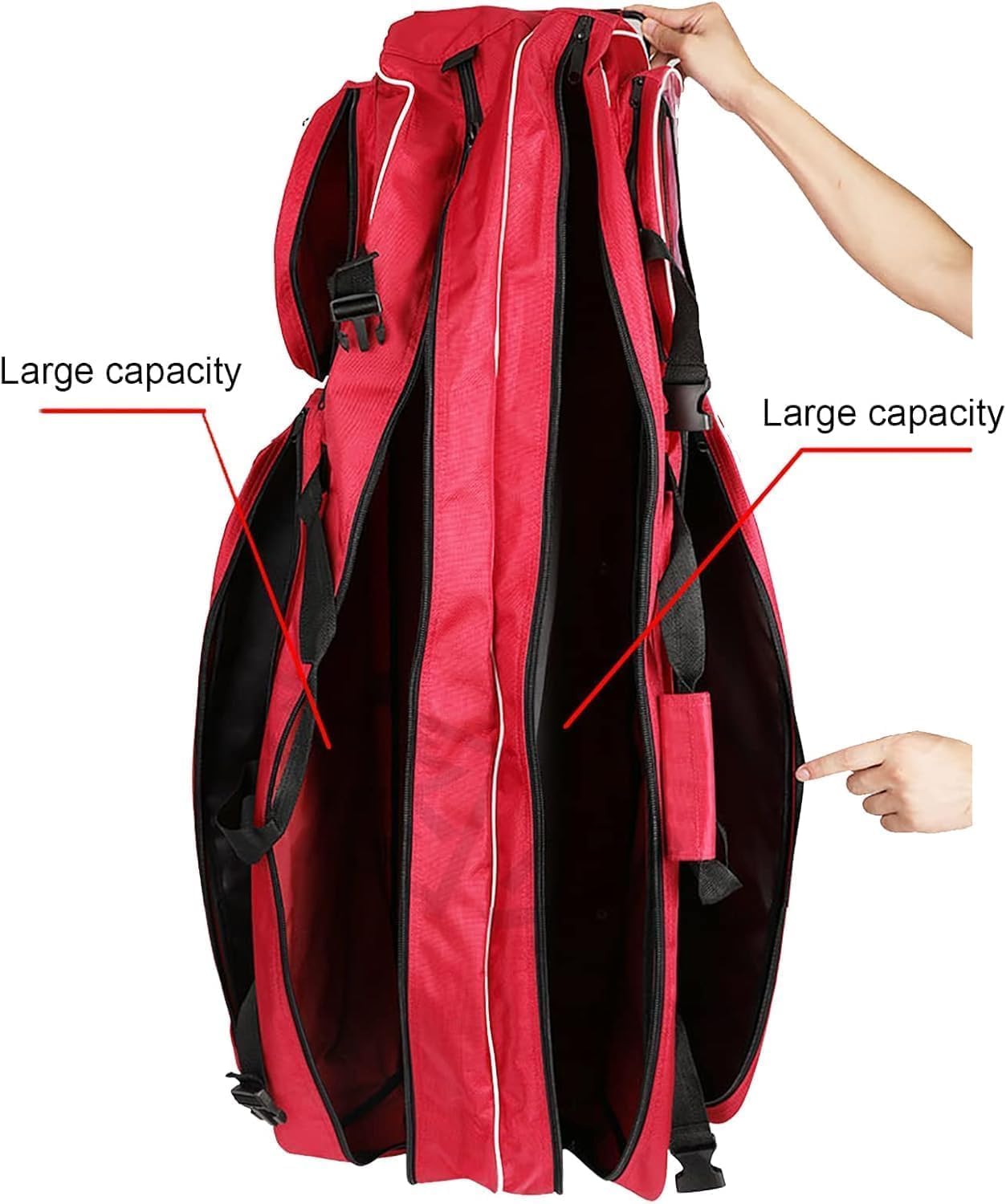 Fencing Roller Bag, Fencing Suit Pull Rod Type Sword Bags, Fencing Equipment Roller Storage Bag, Waterproof Oxford Fabric