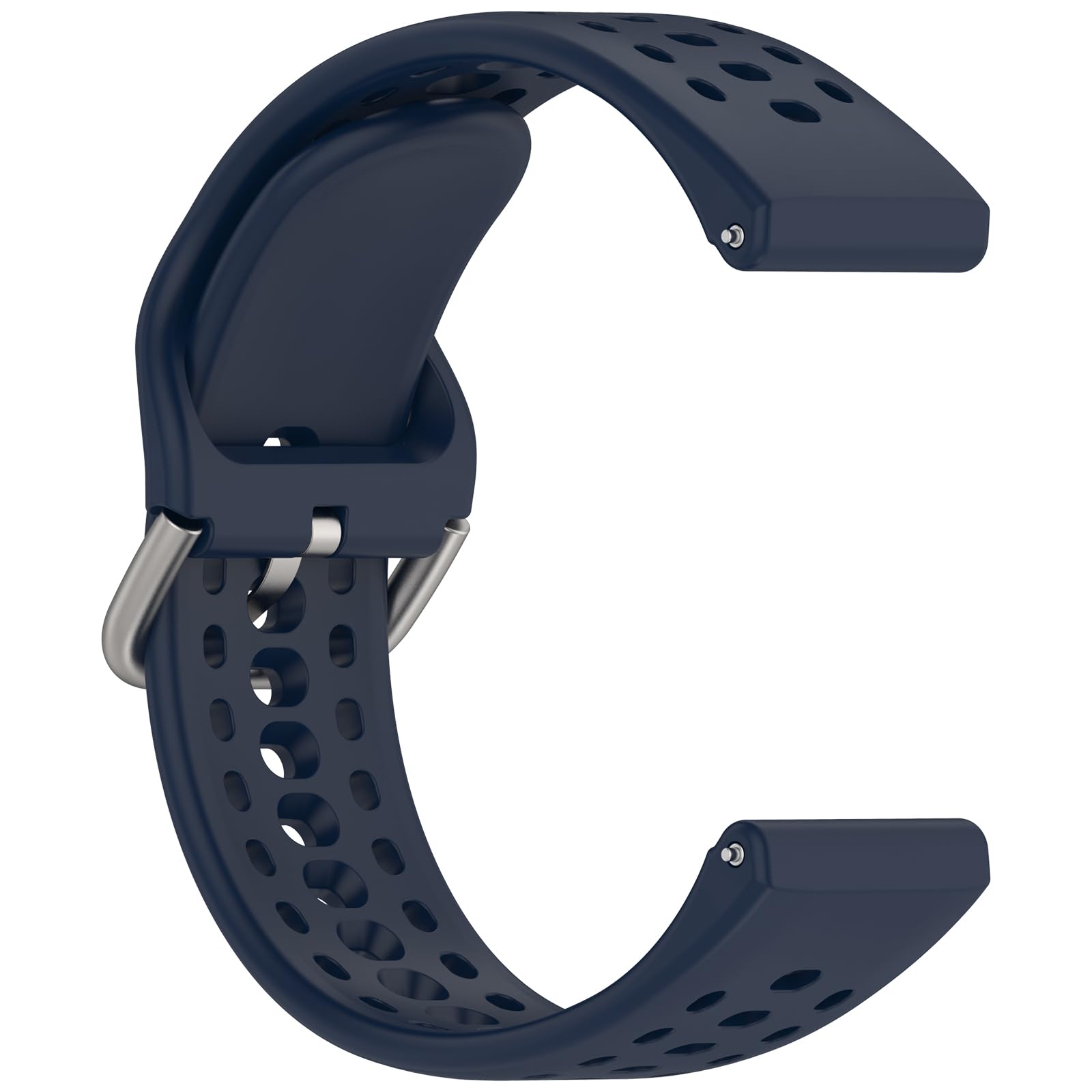 Cinturino di ricambio per Amazfit Bip 6/Bip 5, 22 mm, in silicone, a sgancio rapido, per smartwatch Amazfit GTR 4/3/3 Pro/2/2e/GTR da 47 mm (senza tracker)