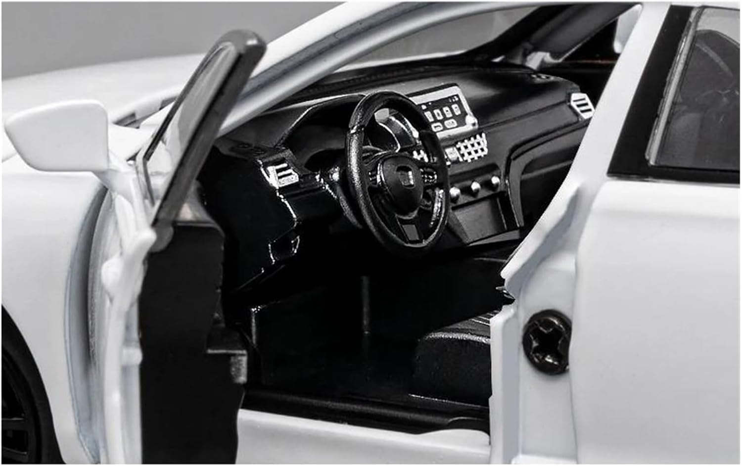 Scale car Model 1:32 for Accord Alloy Car Model Diecast Metal Vehicles ModelHighly Restored Real Car Put in Display Cabinet Suitable for Display(Black)