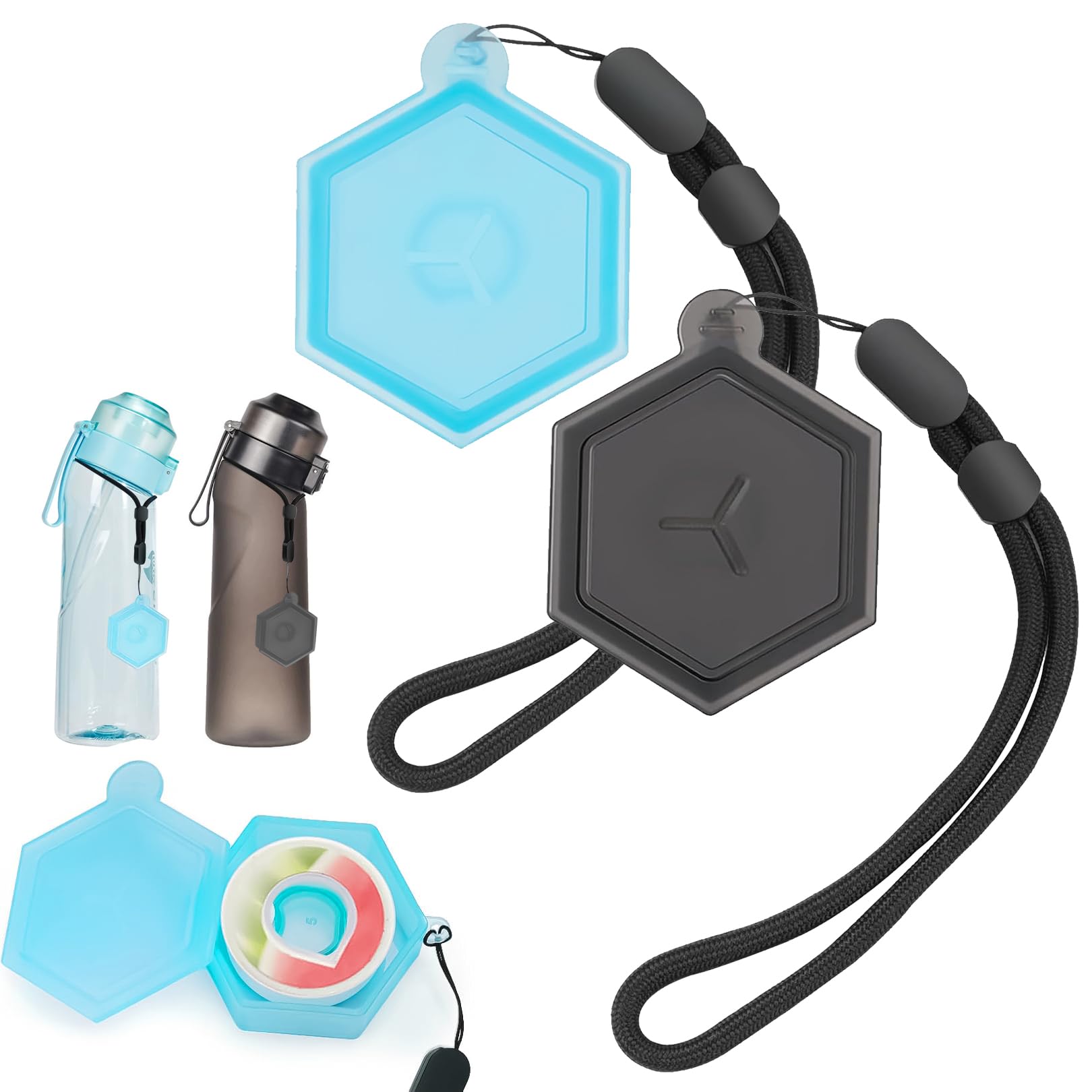 2 Stück Aufbewahrung Pod für Air-Up Duft-Pod/Aroma-Pod Tragbar Pods Aufbewahrungsbox,Bpa-Freie,Kompatibel Air-Up Pod Case Aufbewahrungsbox Geschmack Pods Tragbare Sicheren Lagerung Von Aroma-Boxen Sport & Freizeit