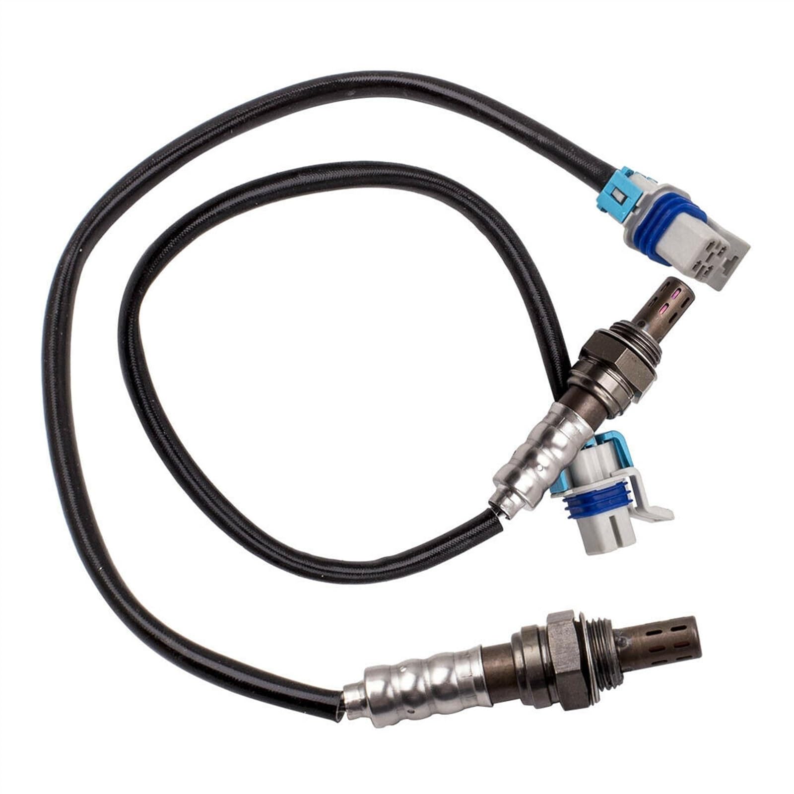 Capteur Lambda Compatible avec Chevrolet pour Avalanche pour Silverado pour Suburban pour Tahoe 12609457 12611165 92457789 4 Pièces Capteur D'oxygène O2 Voiture Capteur Rapport Air-Carburant