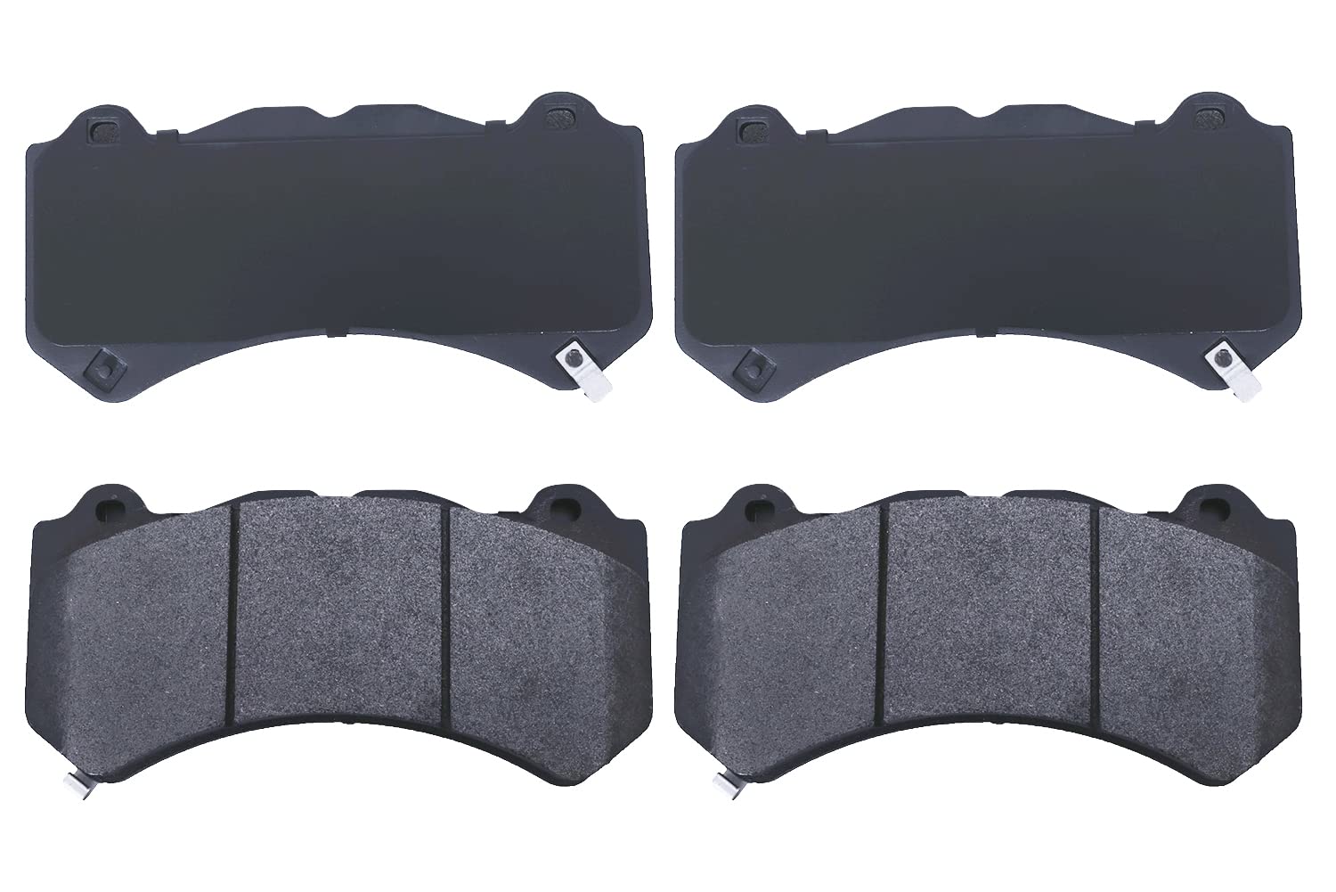 Front D1405 Ceramic Brake Pads Replacement For Select Cadillac ATS, CTS Dodge Challenger, Charger, Durango Jeep Grand Chevrolet Camaro, Corvette