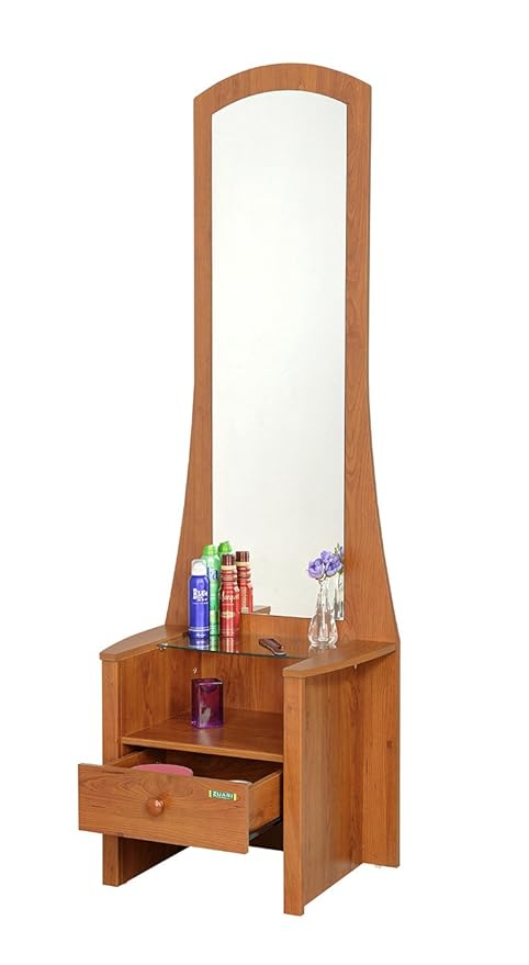 Zuari Cosmo Dressing Table (Natural Finish, Brown)