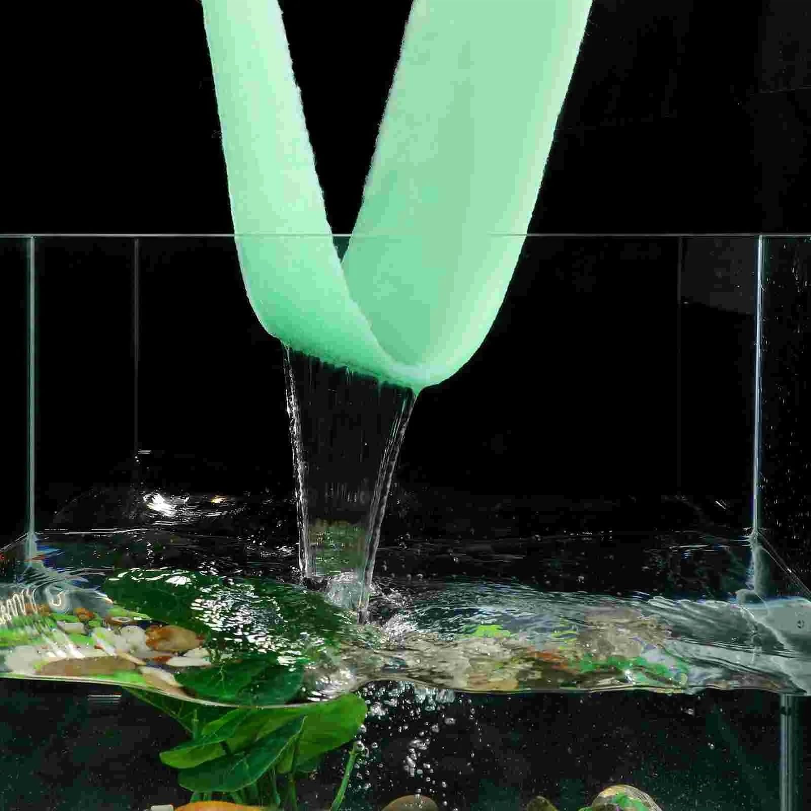 Almohadilla de Esponja para Filtro de Acuario, Medios de Filtro for Estanque, for Acuario, Hilo Dental, Esponja Espuma, Almohadilla for pecera, Verde