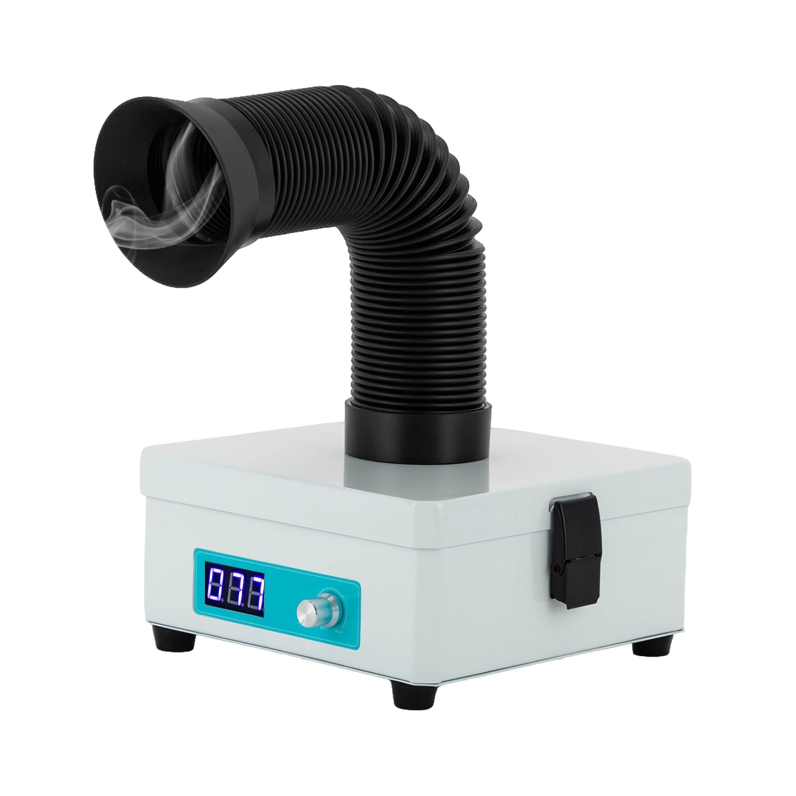 Fume Extractor, Desktop Portable H-E-P-A & Carbon 3-STAGE Filter, Fume Extractor Smoke Absorber Fan for DIY Soldering Work, Phone Repair, Electric Iron Welding, Cotton, 15m³/529.72ft³/h