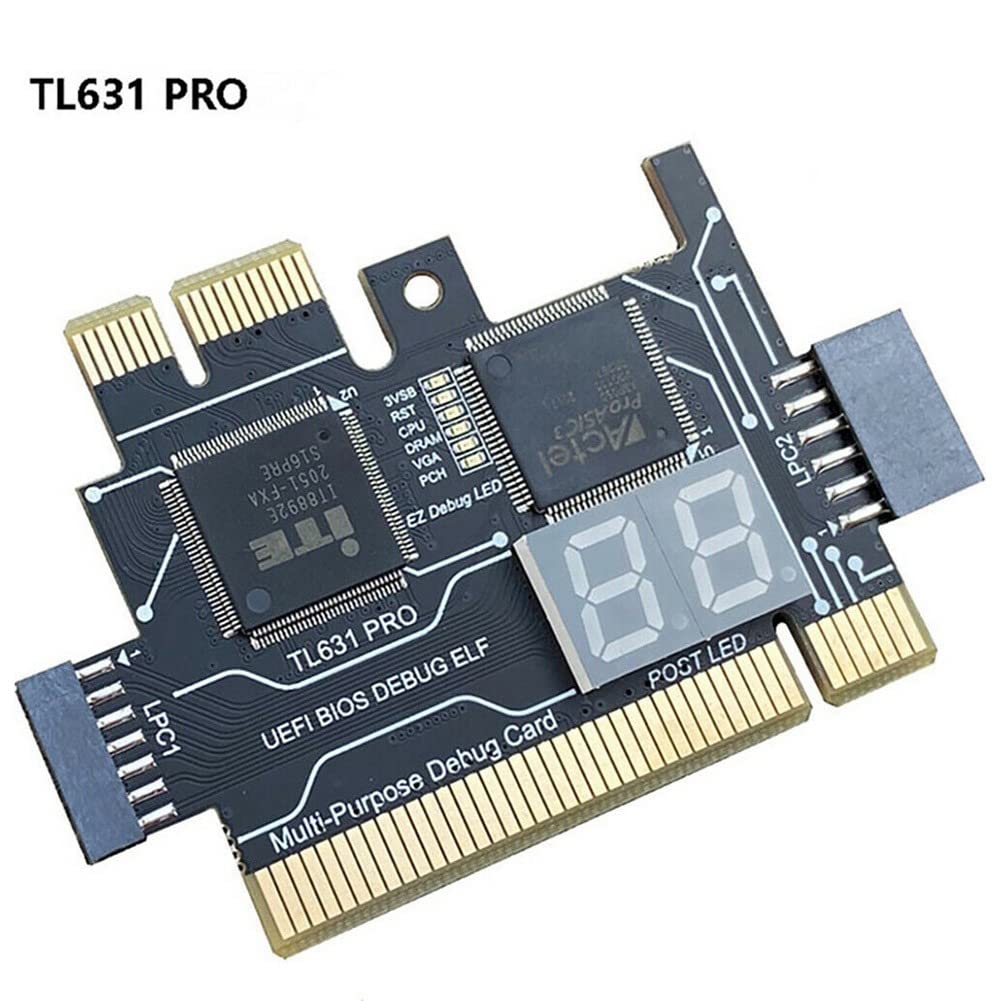 Scheda Diagnostica TL631 PRO LPC-DEBUG + Scheda di Espansione PCI PCI-E Mini PCI-E Scheda Madre Multifunzione