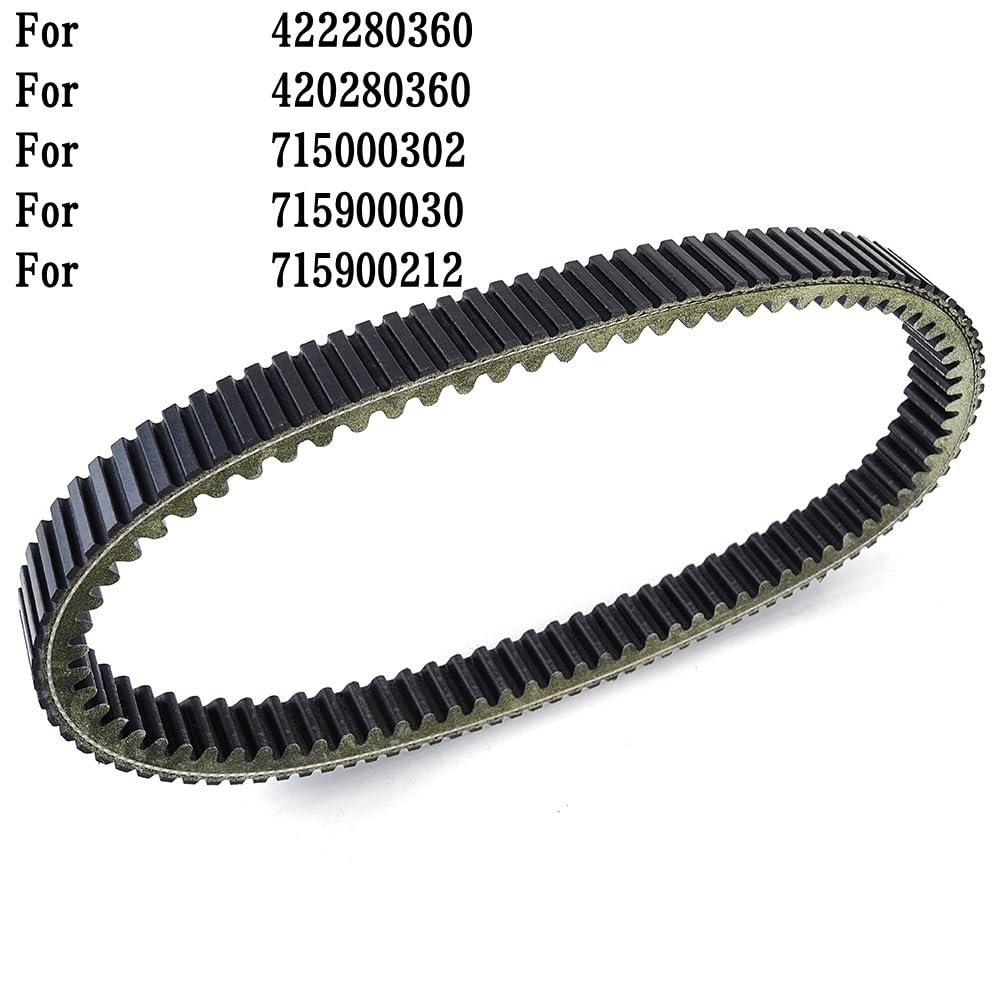 Correa Transmisión Correa Transmisión para Can-Am para Maverick para Outlander 1000 Piezas Correa Motocicleta 422280364 422280360 420280360 715000302 715900030 715900212 Correas de transmisión