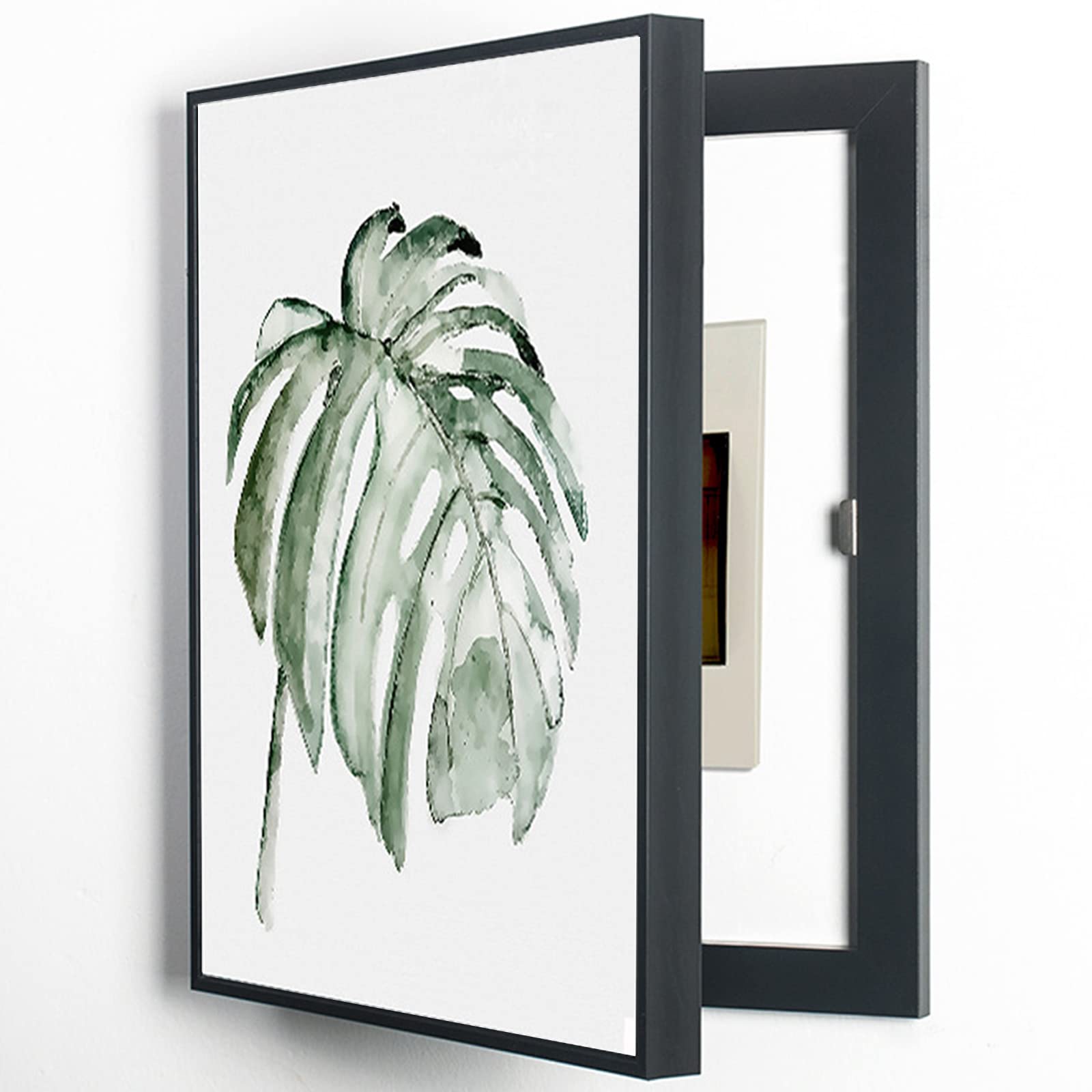 ZMQU Distribution Box Hide Paintings Cover Decorative Painting Indoor Electrical Meter(J)