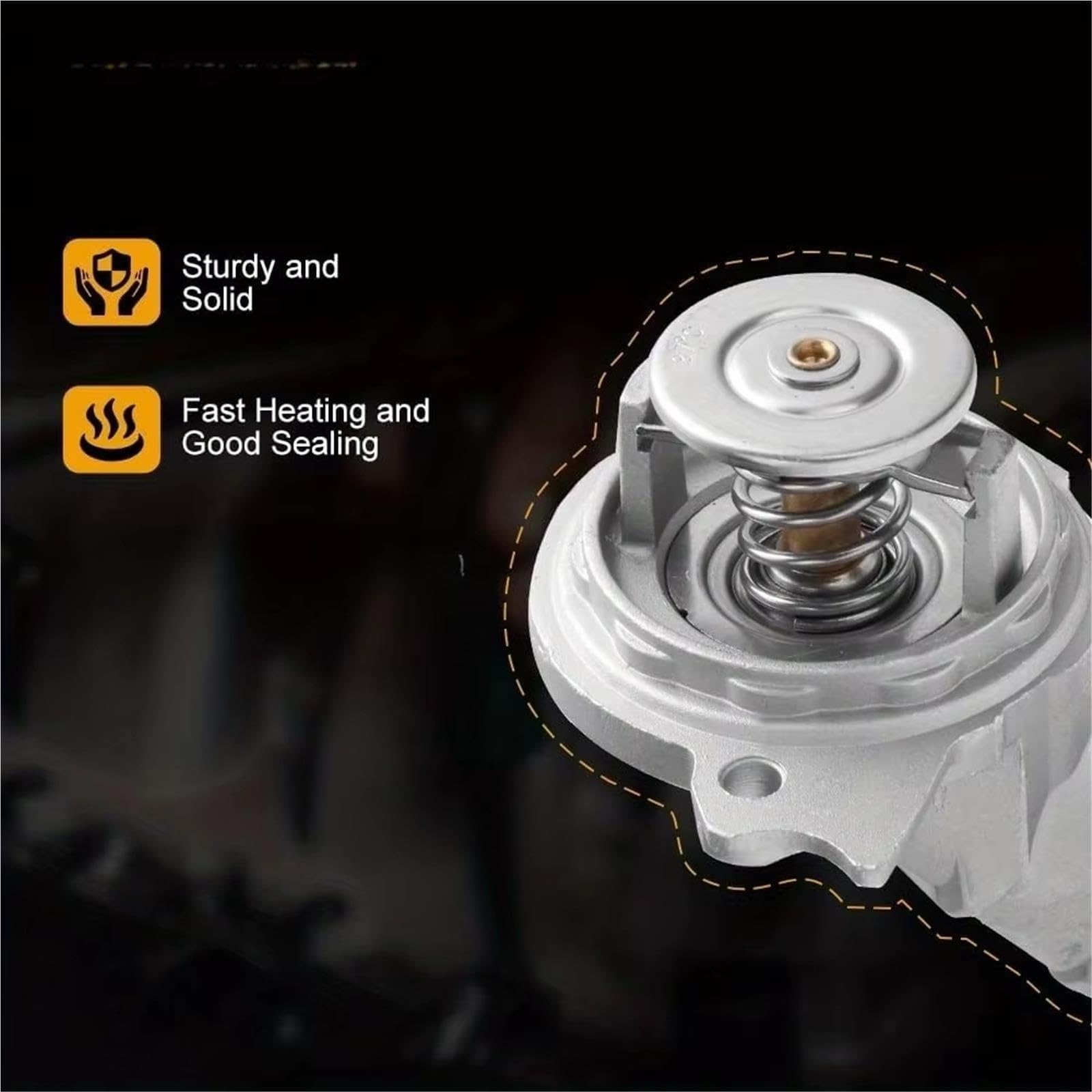 termostato motore Per Benz Per C240 ​​C280 C320 1122030275