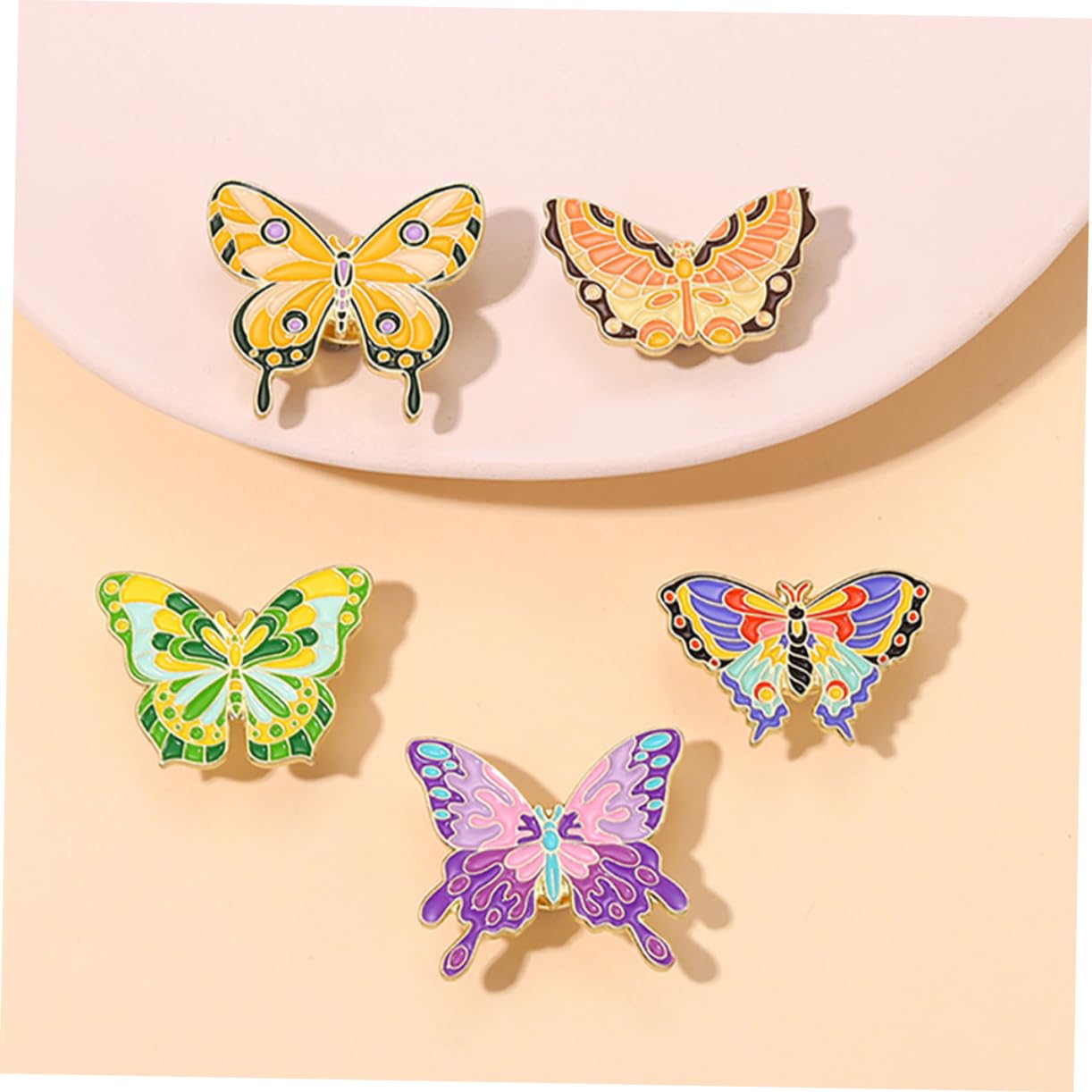 Healeved Broschen Set Für Damen Teiliges Anstecknadeln Schmuckset Kreative Emaille Broschen Für Partys Hochzeiten Freizeit Kleidung Accessoires