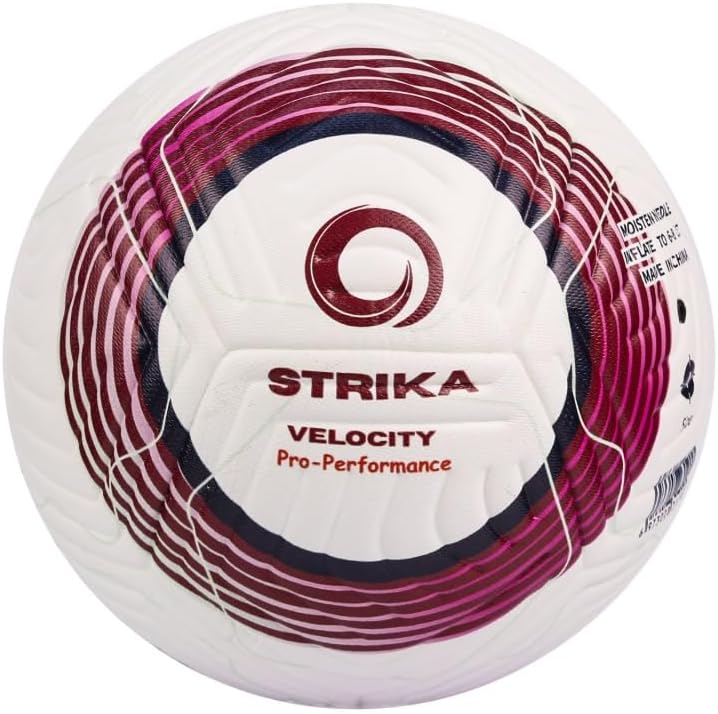 Miniatura 2 de STRIKA Balón de fútbol de calidad profesional Legacy  Material de piel sintética  Resistente al agua  Sin hilos  Juego en todas las superficies