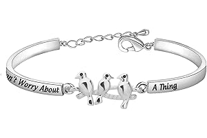 Three Little Birds: Empowerment Bangle for Unwavering Friendship