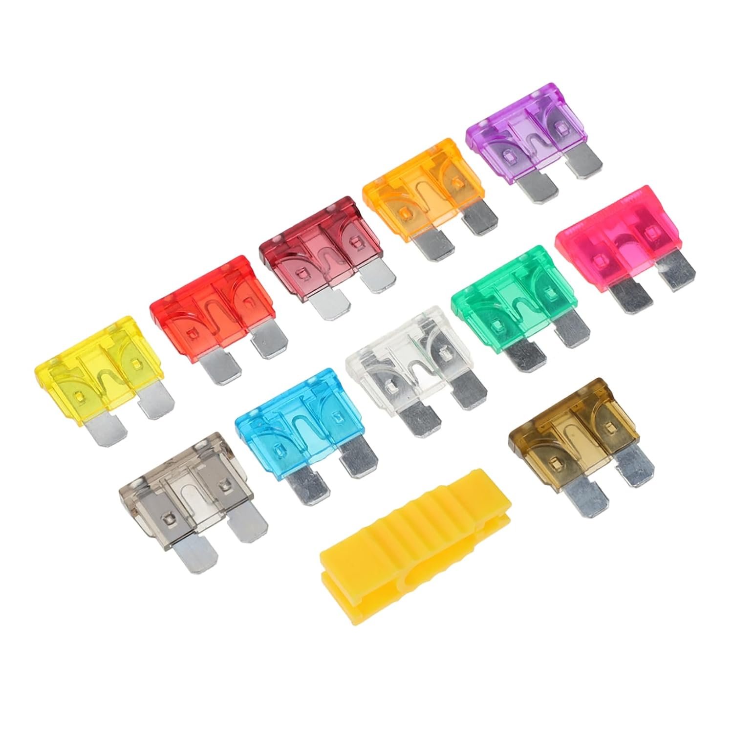 MAGICLULU 60pcs Automotive Fuse Assortment Kit Replacement Cars Rvs Trucks Motorcycles User Friendly Versatile Automotive