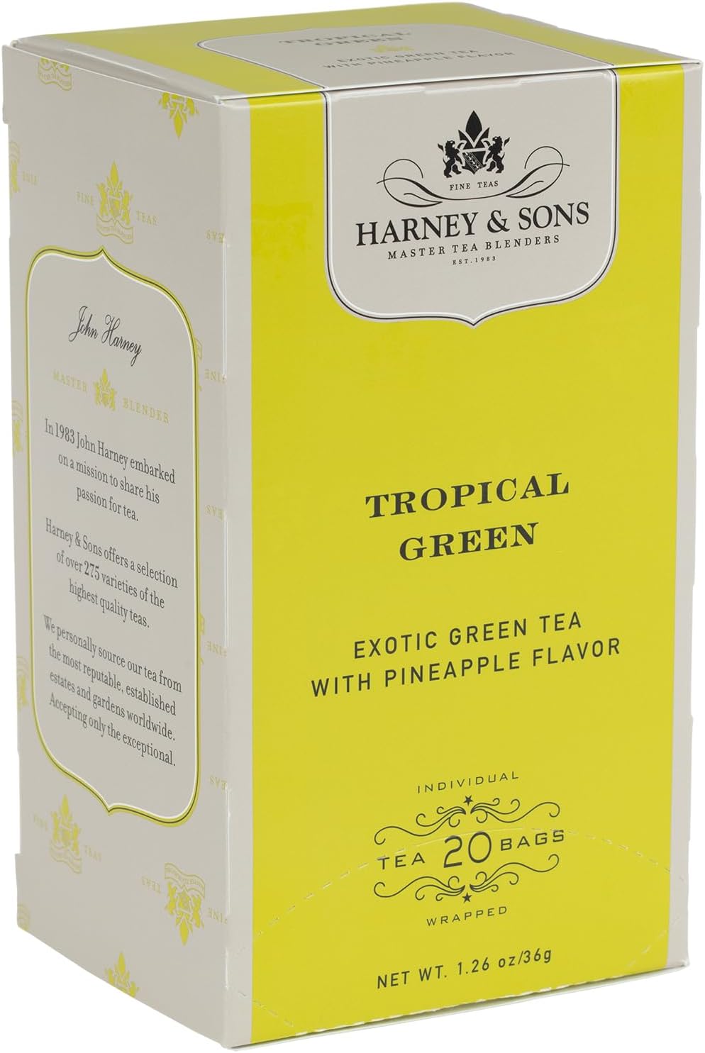 Tea Bags Tropical Green 20 Count