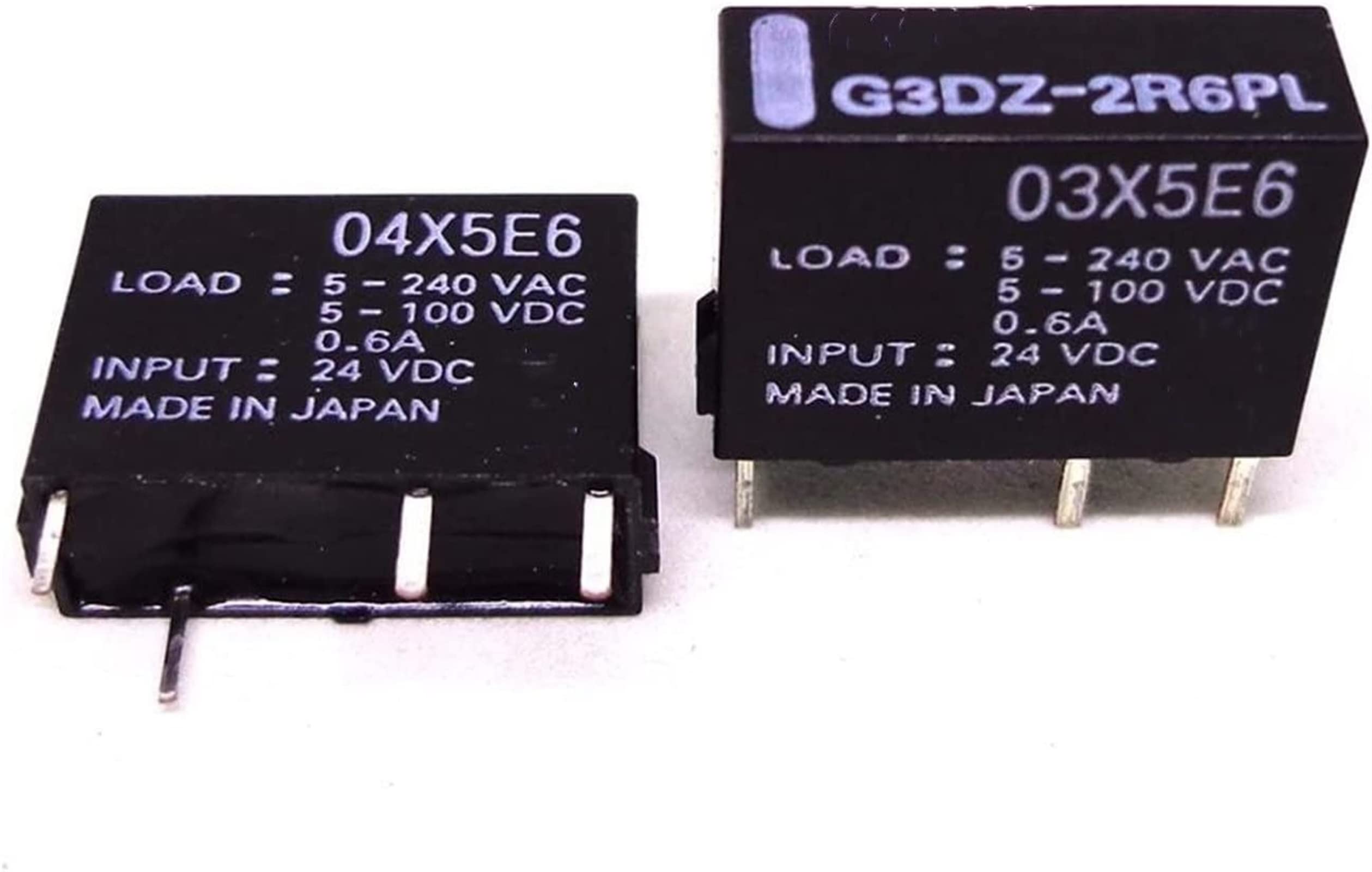 LKPEHTAGN Relay 5PCS G3DZ-2R6PL Input:24VDC