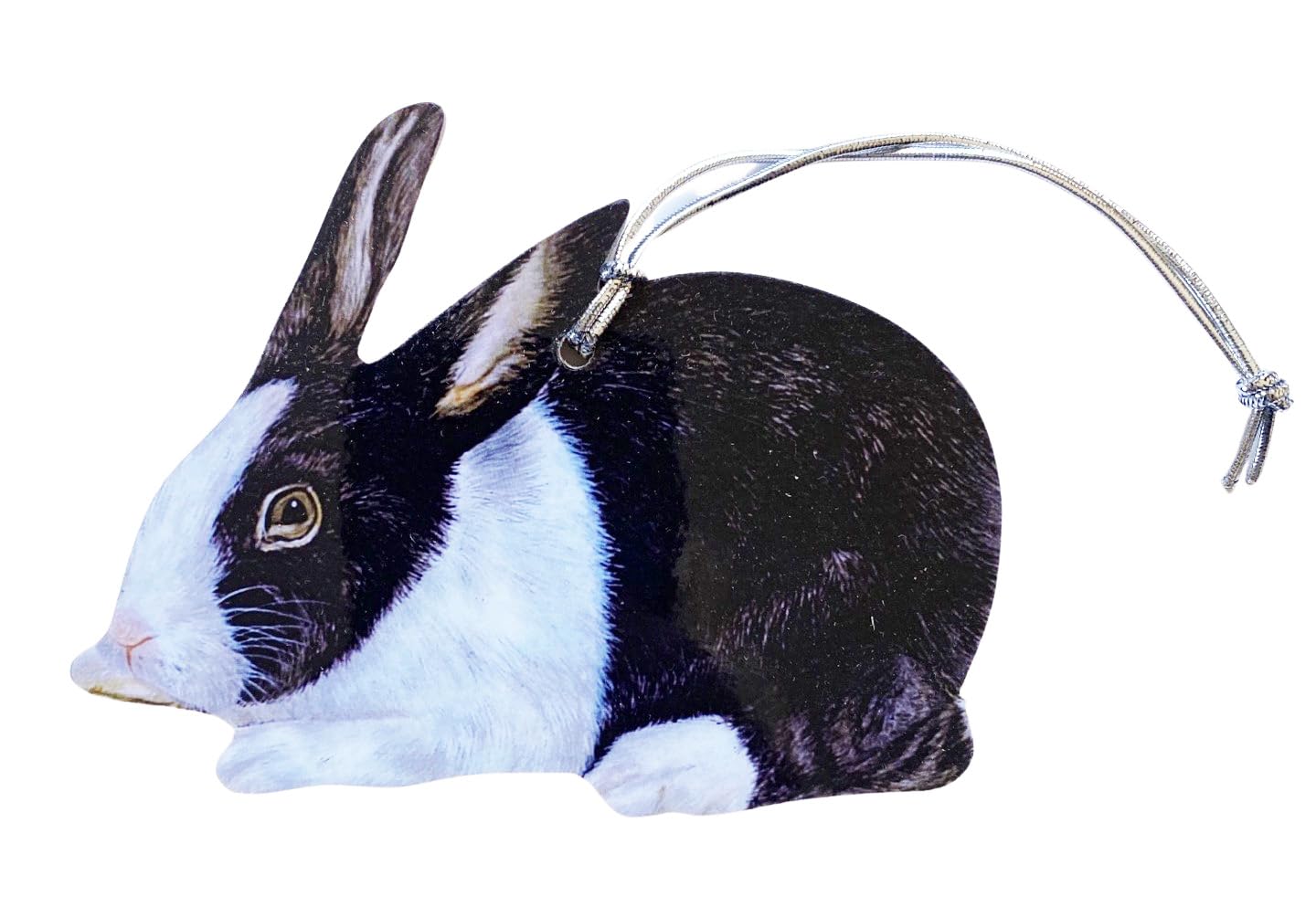Rabbit Christmas Tree Decoration - Rabbits - Hanging Rabbit Gift P6-D