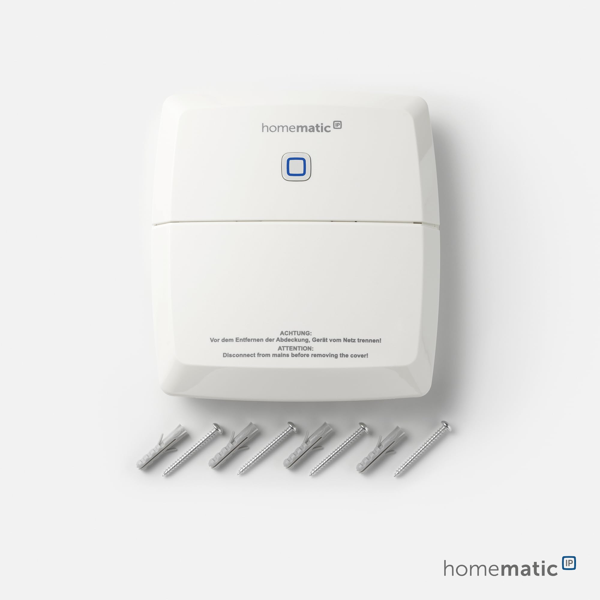 Homematic IP Schaltaktor für Heizungsanlagen – 2-Fach, 3680 W, 230 V, 150842A0