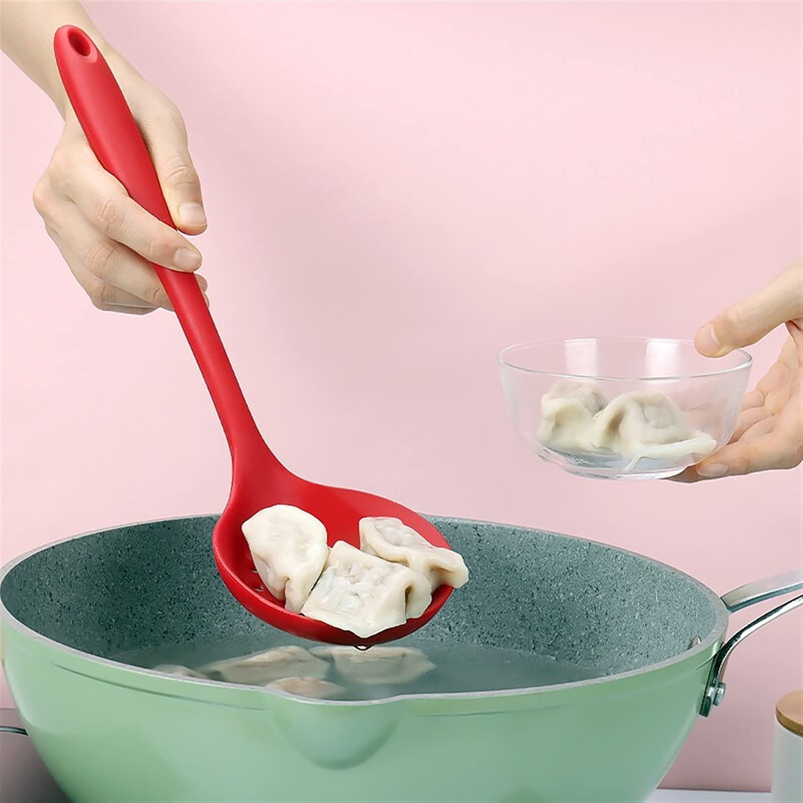Espátula de Silicona Juego de 3 - Cuchara de Silicona Antiadherente for Altas temperaturas y escaldaduras Espátulas de Cocina antiadherentes for Hornear Cocinar Espátula de Cocina
