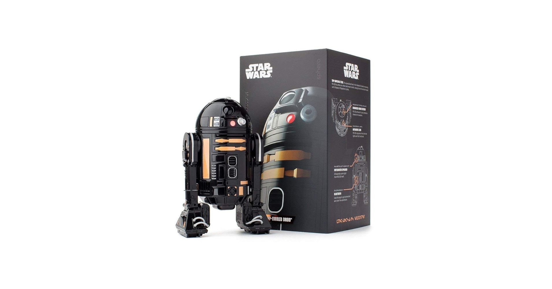 Disney - 新品 Amazon購入 スターウォーズ スフィロ   R2-Q5 R201QRW Amazon.com: Sphero R2-Q5 App-Enabled Droid : Toys & Games