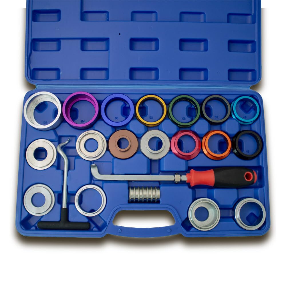 24-teilig KS Tools KS Tools Wellendichtring Montage-Set 24-tlg. - Für Kurbelwelle, Nockenwelle & Mehr Demontage Werkzeugsatz