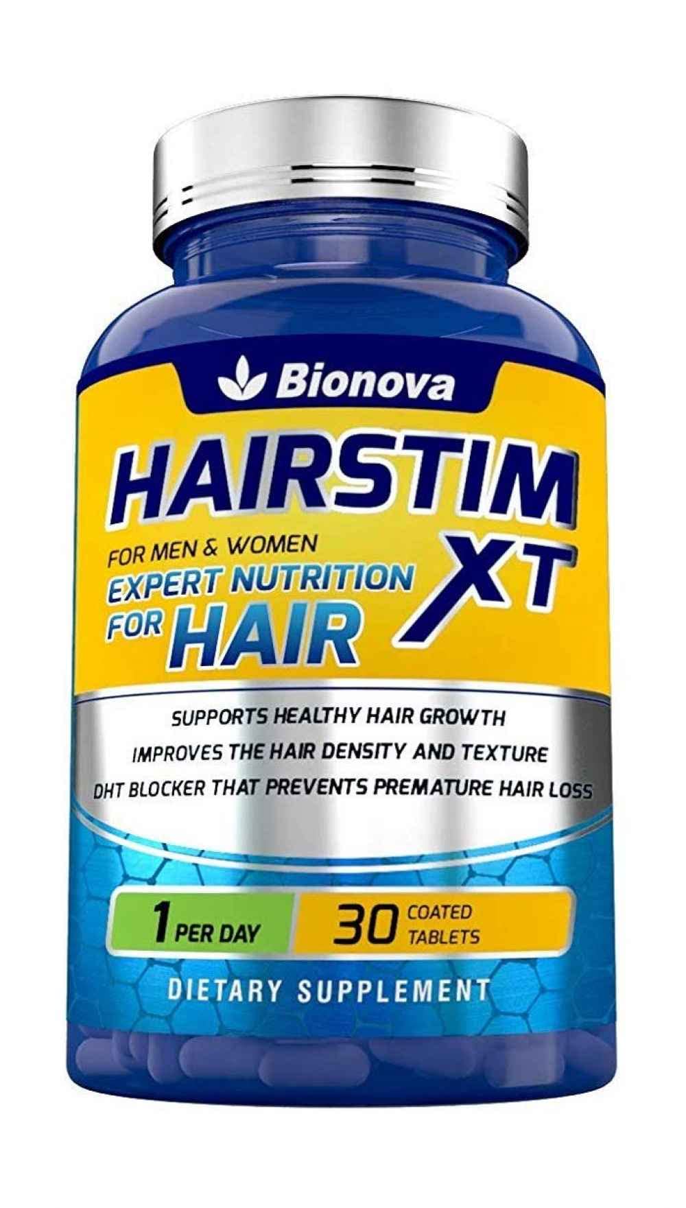 Bionova HAIRSTIM XT Expert Nutrition For Hair For Men & Women 30 Tablets (1)