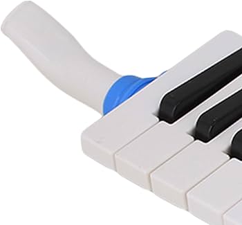 鍵盤楽器 toranpus Amazon | Yibuy ブルー プラスチック 27キー 風のピアノ鍵盤