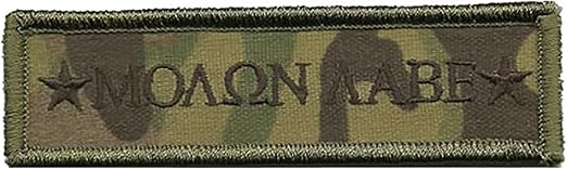 MULTICAM Molon Labe Morale Tactical Patch