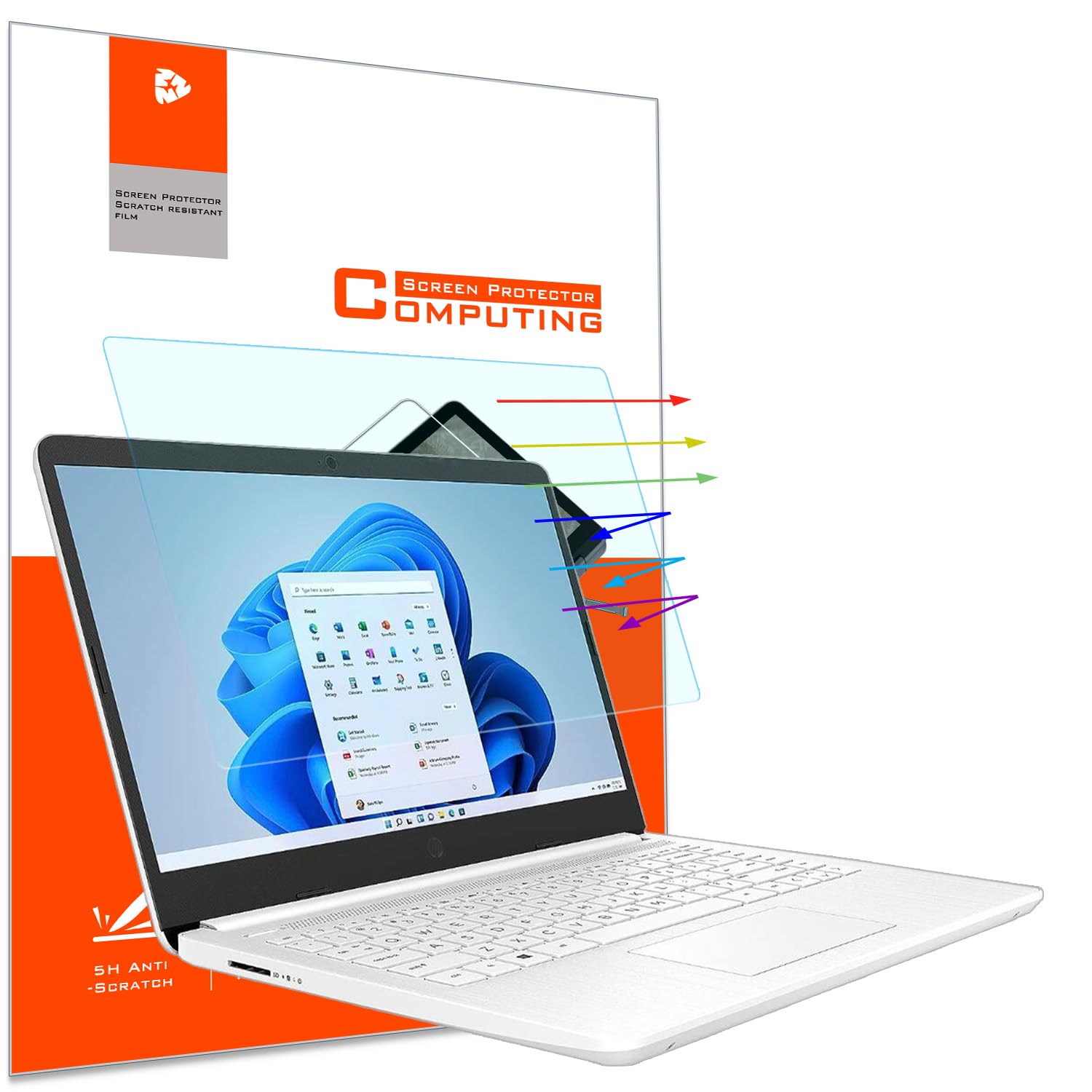 16 Inch Anti Blue Light Screen Protector for HP 16 inch Laptop,HP Envy 16/ Spectre x360 16/ ZBook 16/ EliteBook 860 865 G9 G10 G11/ Pavilion 16/ EliteBook 6 G1i/8 G1i G1a/OmniBook 7 16/ OMEN 16 Laptop