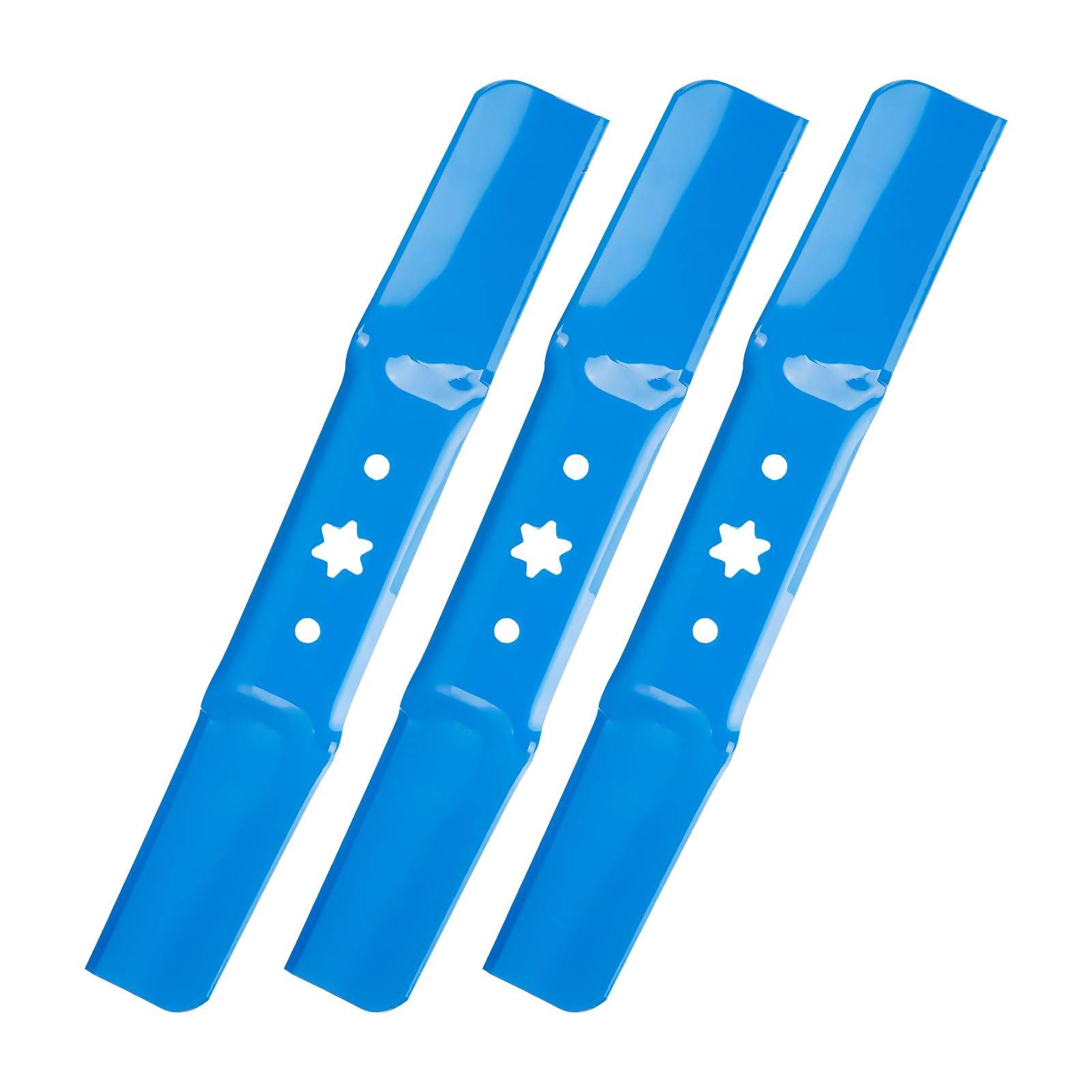 AEagle Mower Medium-Lift Blade for 742-05052A 942-05052A Cub Cadet Troy Bilt MTD 50 Inch Lawn Tractors and RZT Mower S50 XT1 GT50 LT50 XT2 3 Pack