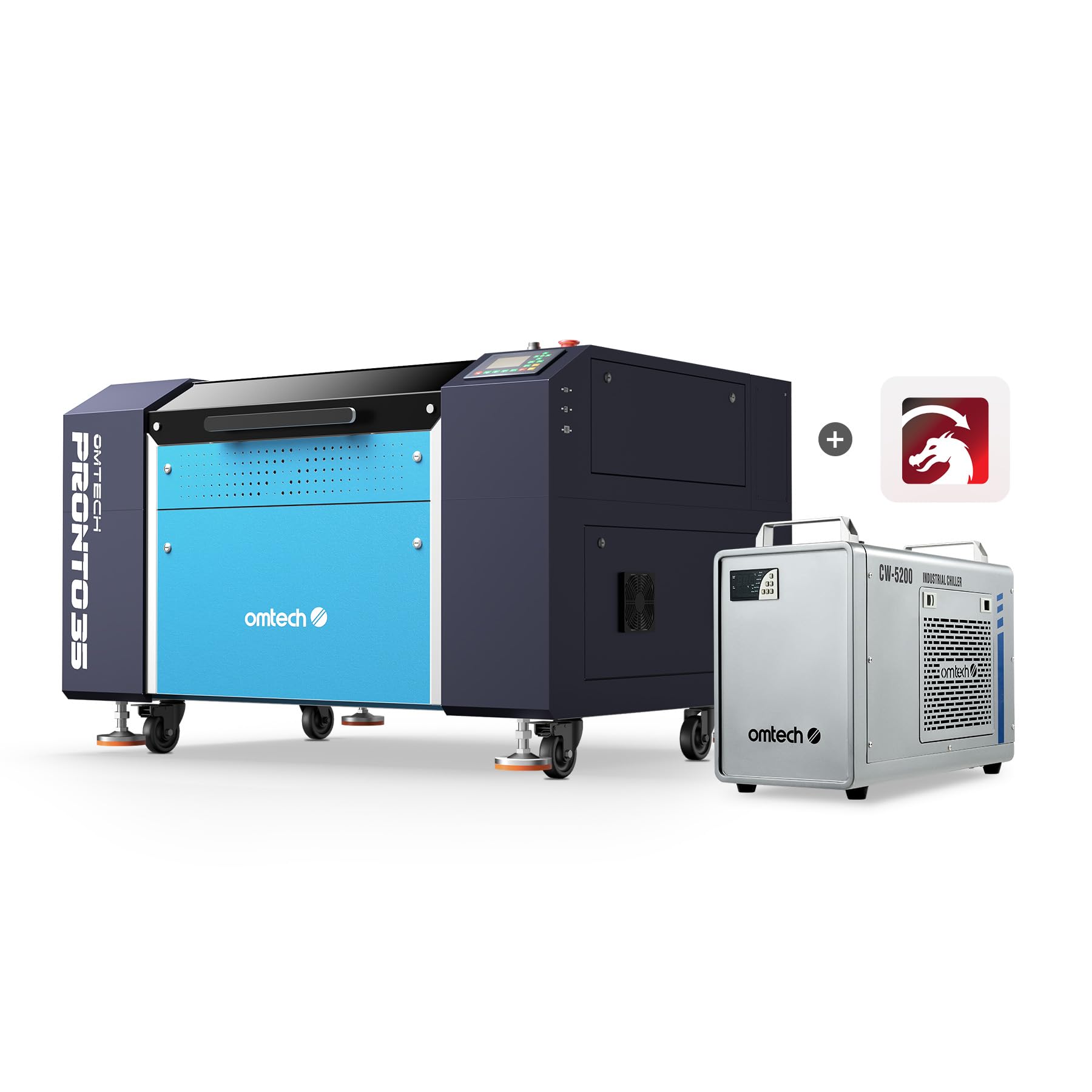 Amazon.com: OMTech Pronto 60W CO2 Laser Engraver with Water
