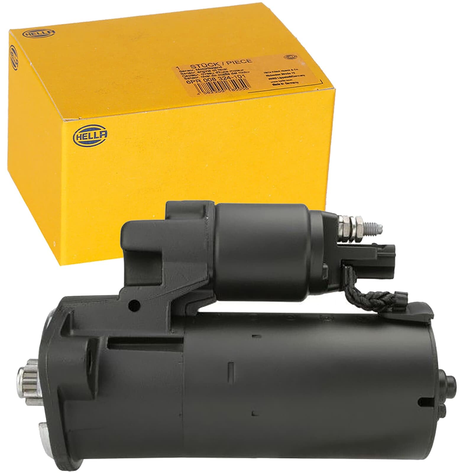 Motorino D'avviamento HELLA 8EA 011 611-261 – 12V 2kW, 9 Denti, Per VW Crafter 30-50 (piattaforma/telaio 2F), Rotazione Oraria, Sostituto Di Qualità