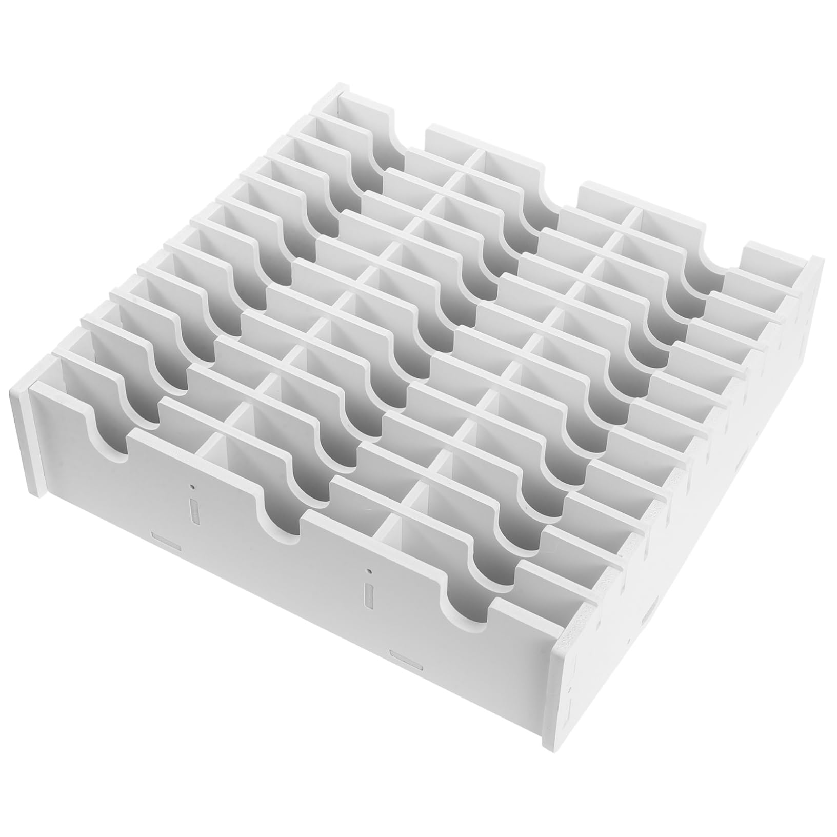 PRETYZOOM Scatola Porta CD in Pvc Bianco per Custodire Dischi Protezione Antiurto e Riduzione Collisioni come Regalo e Contenitore Desktop