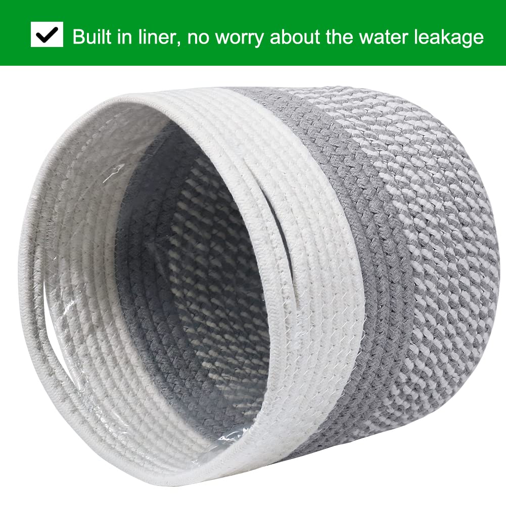 tenn well 20cm Plant Pot with Liner - Image 4