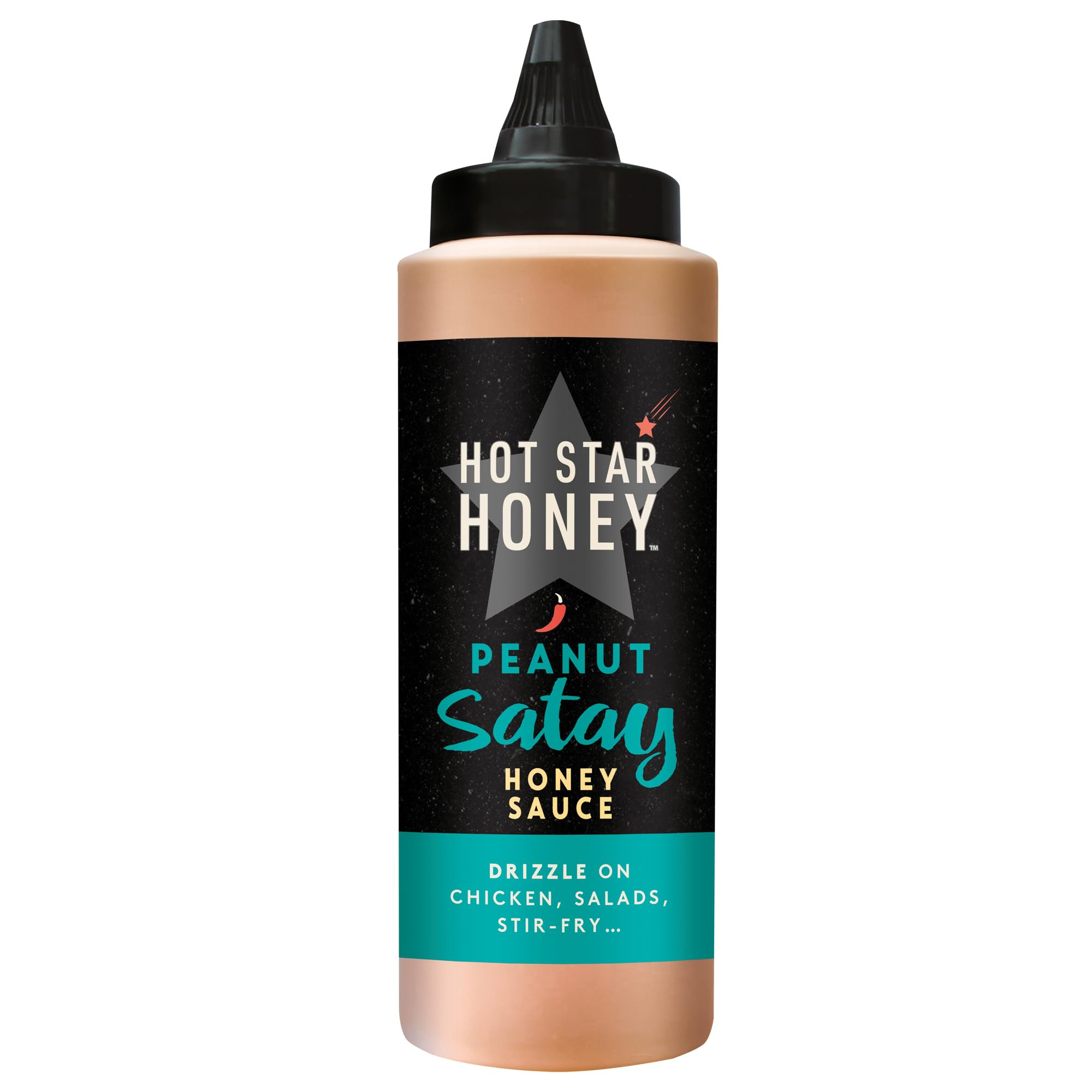 Peanut Satay Sauce – Handcrafted Spicy Honey Satay Sauce – 100% Natural, No Additives – Perfect for Chicken, Noodles, Stir-Fry, and Grilled Dishes – Made in UK – 290g