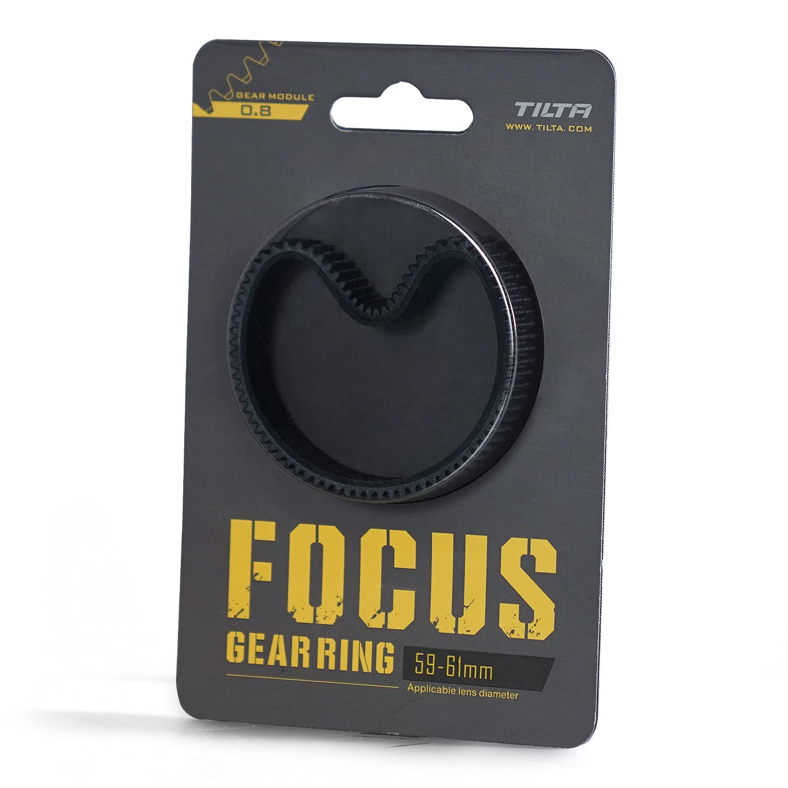 TiltaSeamless Focus Gear Ring for 59-61mm Lens 360° Seamless Rotation Silent for Tilta Mini Follow Focus Nucleus Nano DSLR 0.8 Mod Standard Gear Camera Lens Accessories TA-FGR-5961