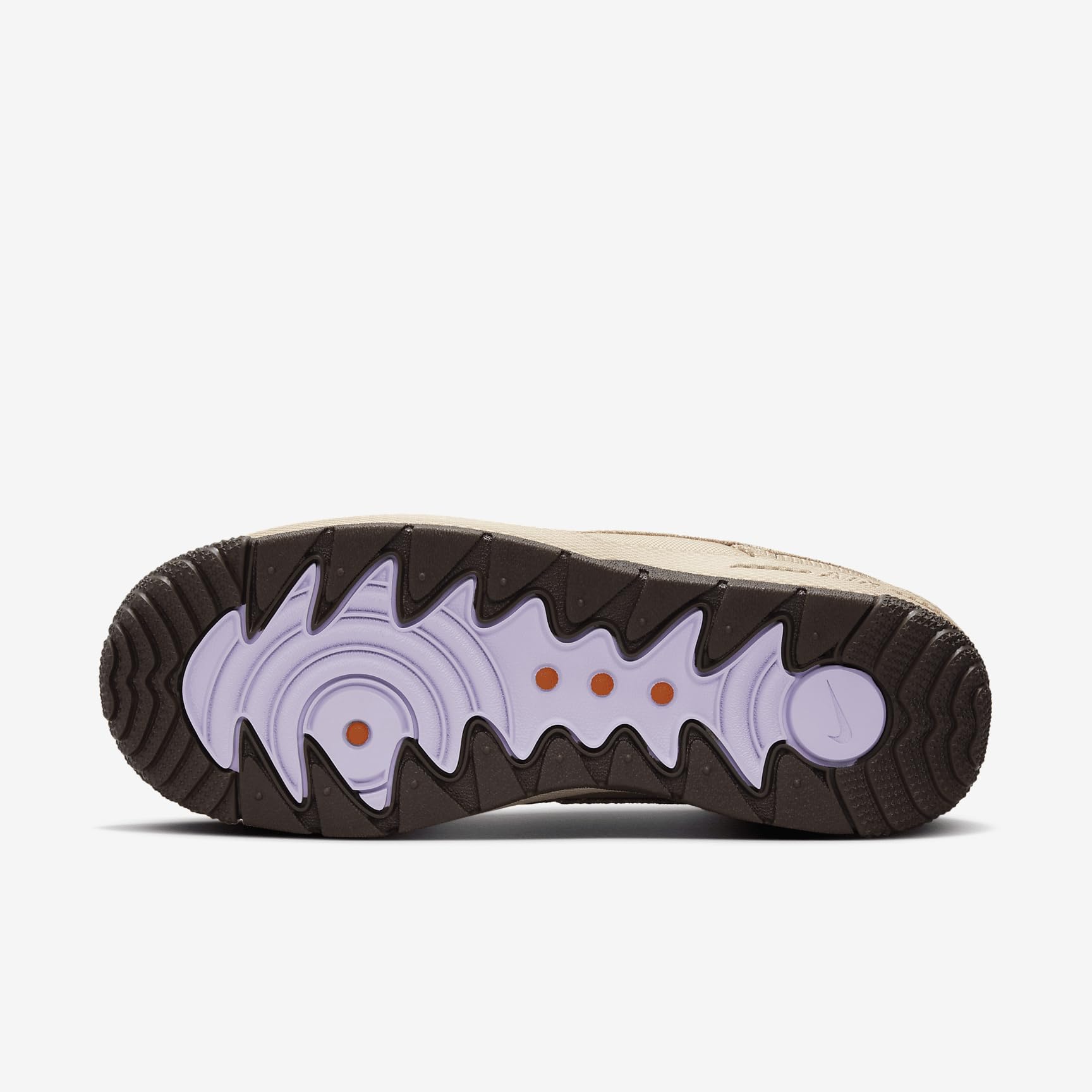 Nike Air Force 1 Wild Women's Shoes (FB2348-201, Sesame/Baroque Brown/Khaki/Sesame) Size 7.5