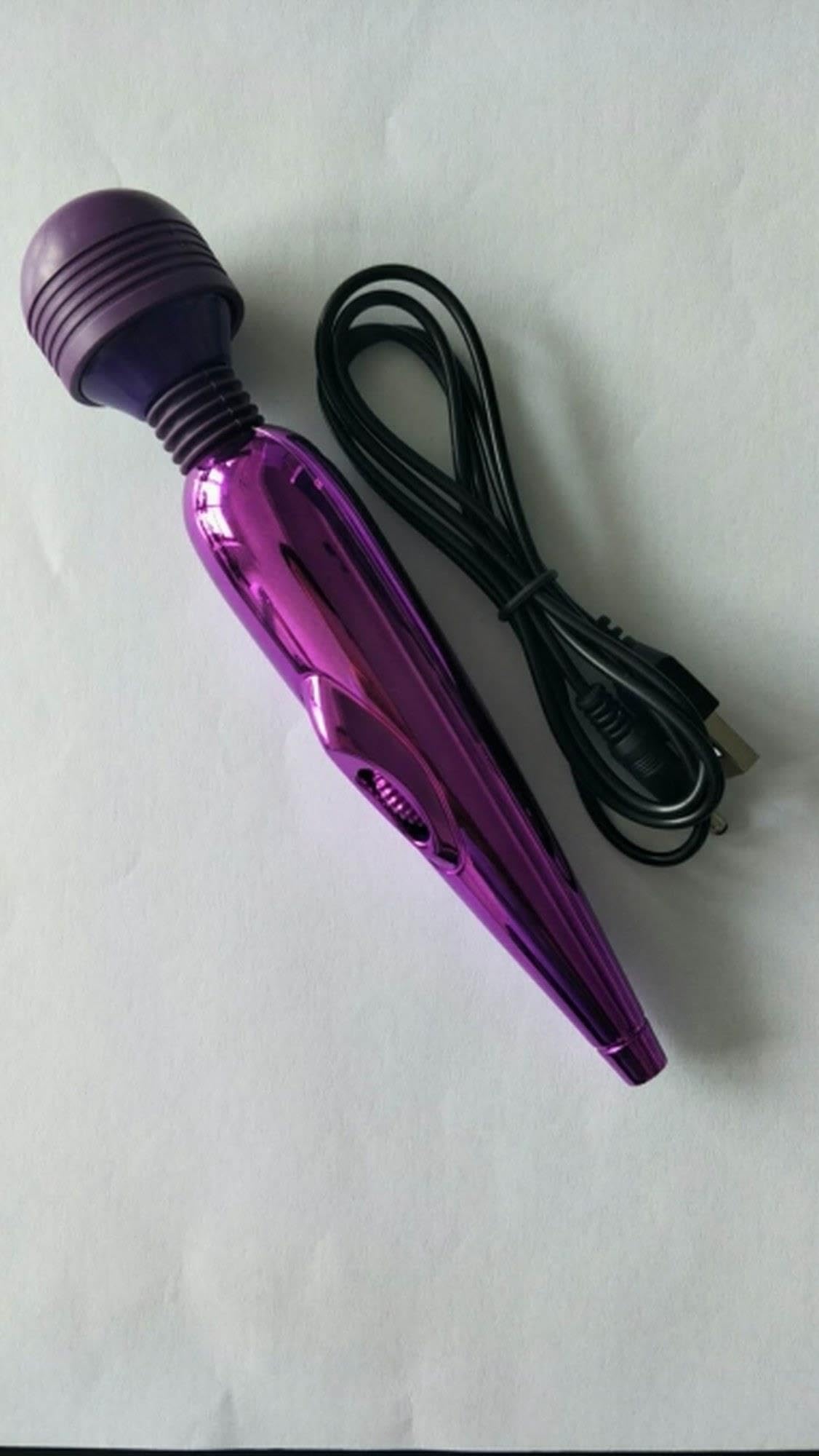Turbo parete – Viola – 18 cm – Body Wand Massager – Ricaricabile – 10 velocità.