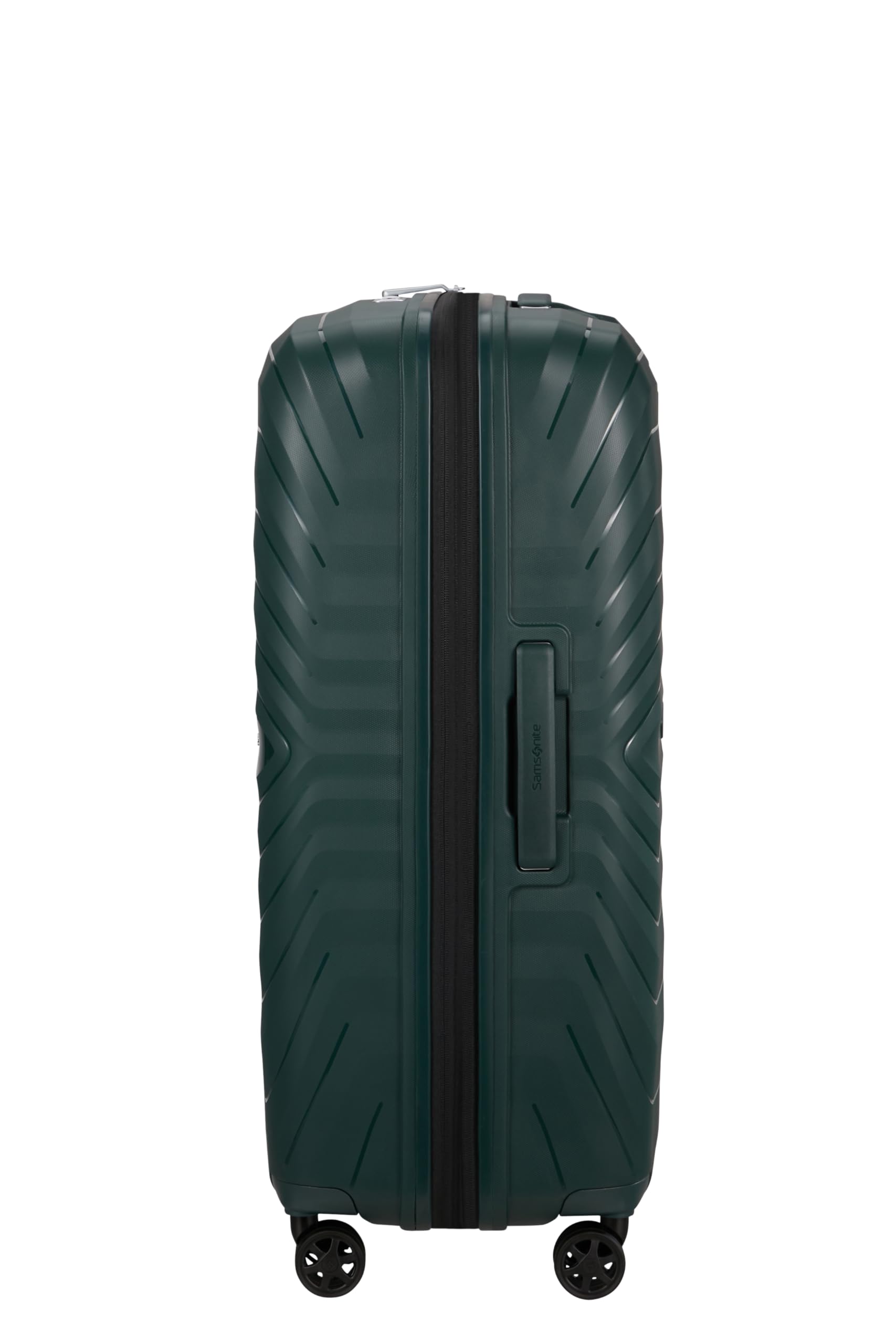 Samsonite Neo Flux - Spinner L, Valigia espandibile, 75 cm, 109/121 L, Verde giungla (Jungle Green)