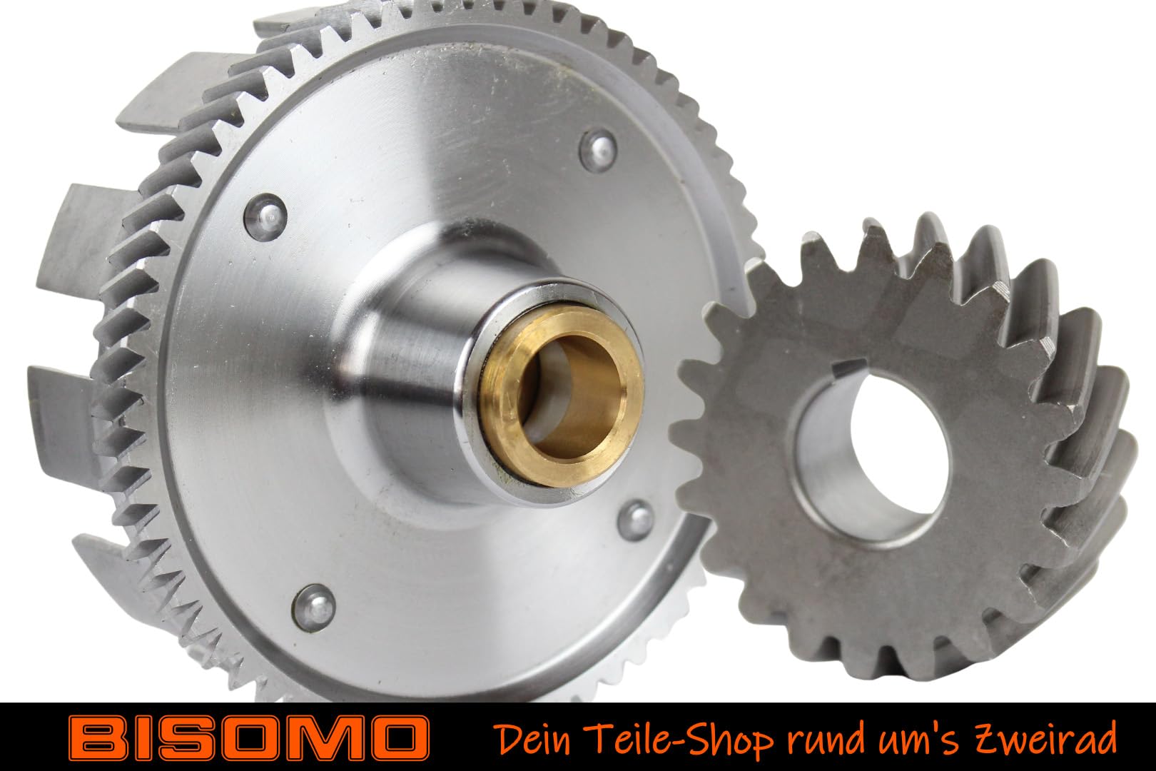Kupplungskorb, Kupplungszahnrad 65 Zahn + Antriebsritzel 20 Zahn + Buchse für Simson S51, KR51/2, SR50, S53