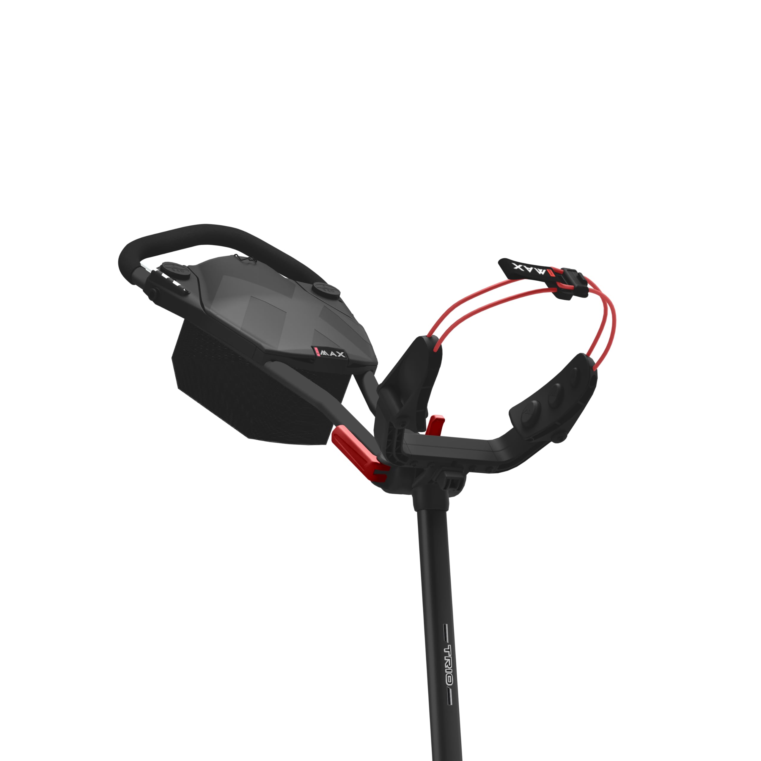 Big Max Blade Trio Golftrolley schwarz/rot