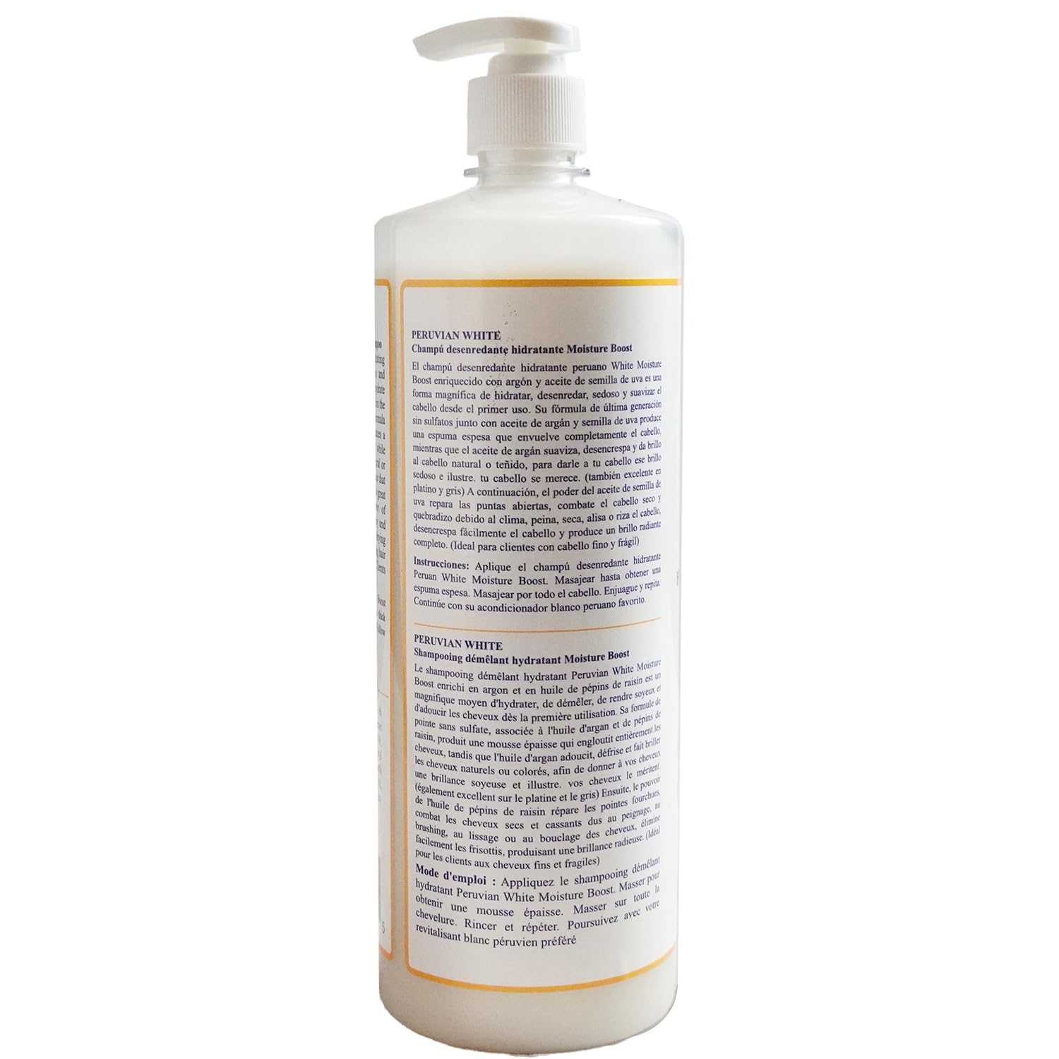 Moisture Boost Hydrating & Detangling Shampoo 32oz – Deep Moisture for All Hair Types.